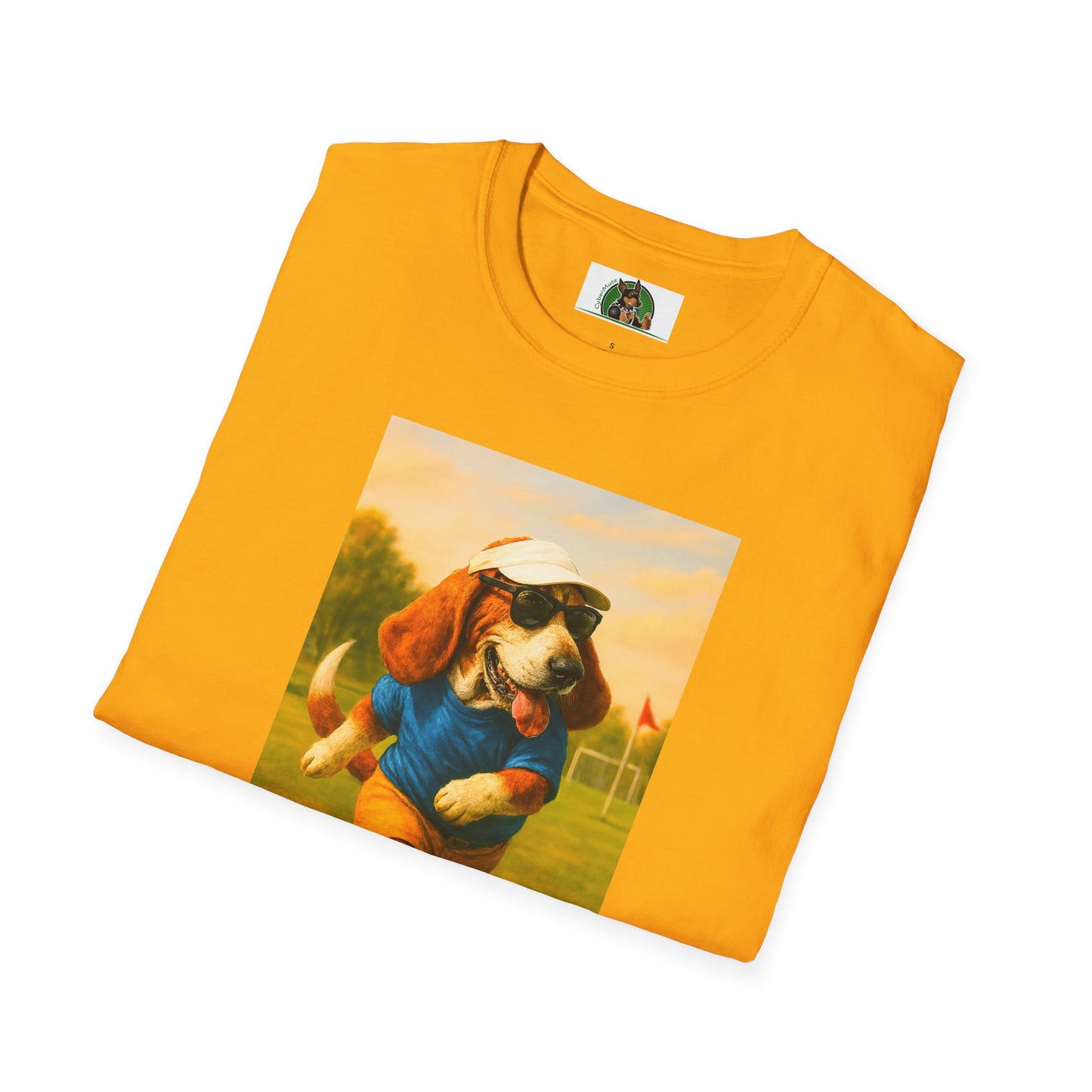 Sports Soccer Bassett Hound T-Shirt