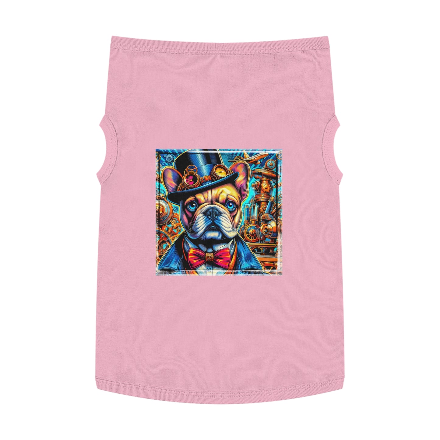 Pet Tank Top French Bulldog Pets Printify XL Pink