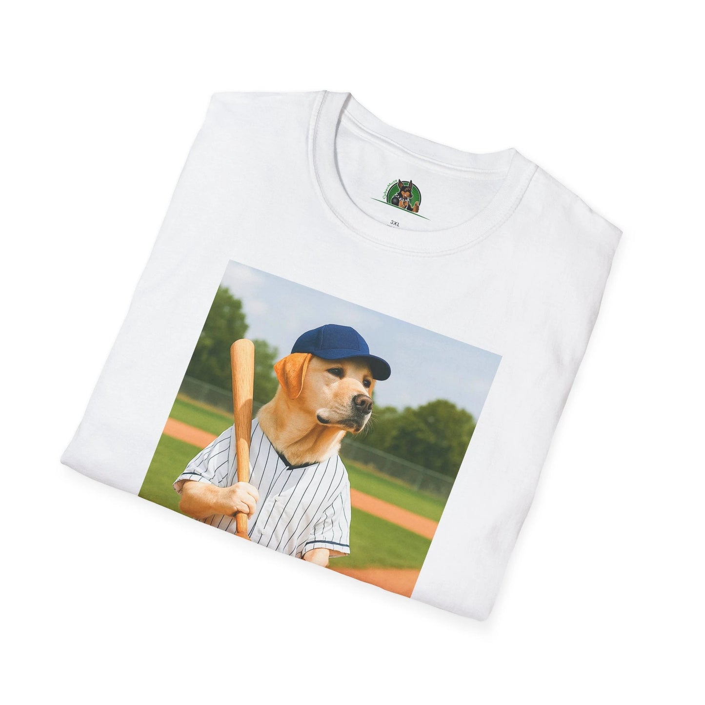 Labrador Retriever Basketball T-Shirt — Sports Dog Tee for Dog Lovers T-Shirt Printify