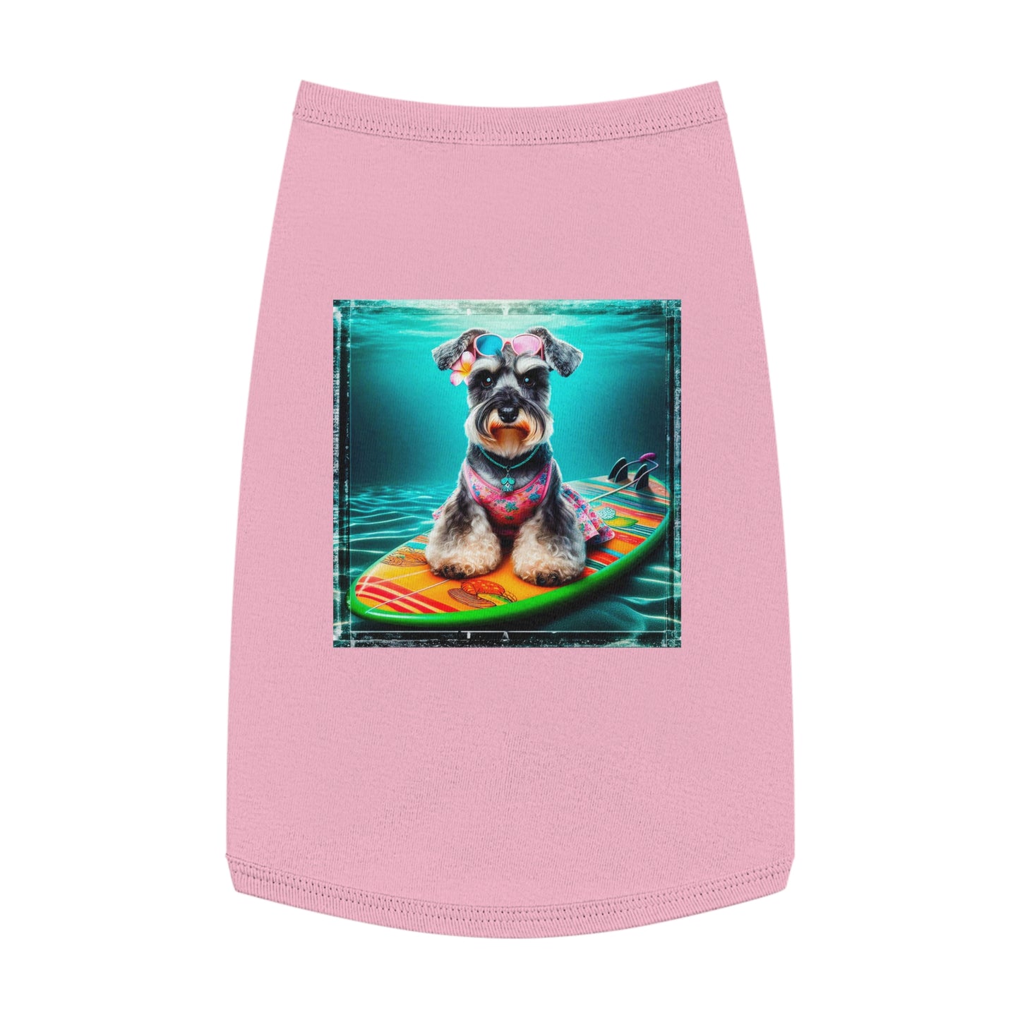 Pet Tank Top Miniature Schnauzer Pets Printify   