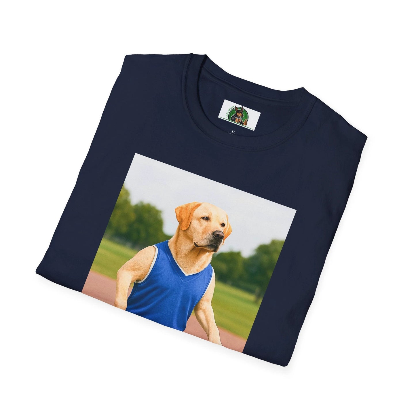 Labrador Retriever Basketball Tee — Dog Lover Sports T-Shirt T-Shirt Printify