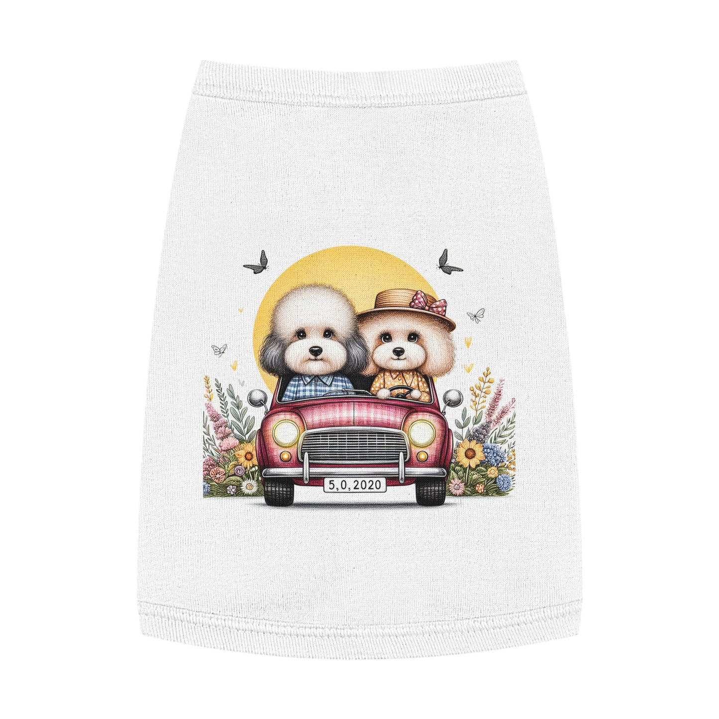 Wacky Pet Tank Top Sheepadoodle Pets Printify   