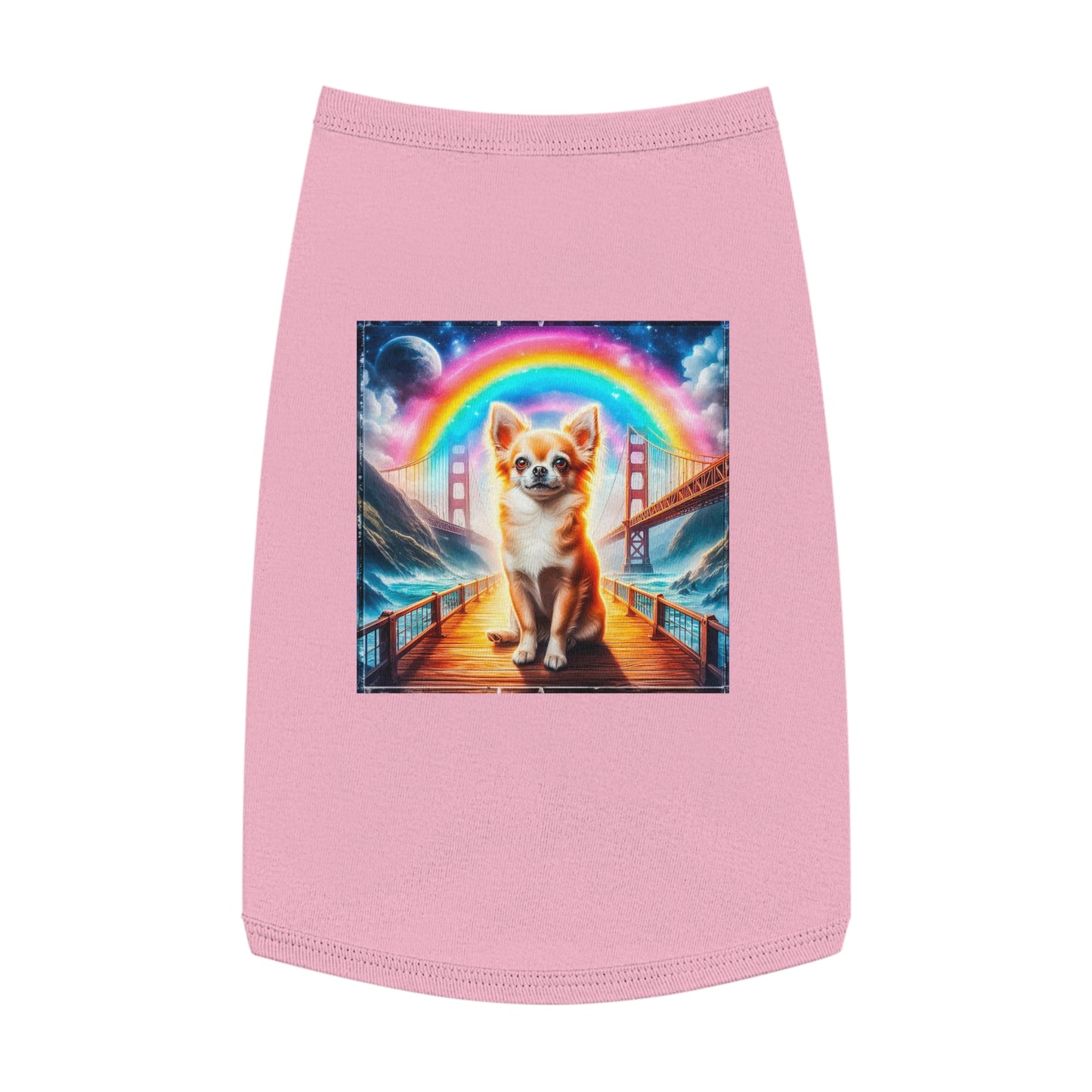 Pet Tank Top Chihuahua Pets Printify L Pink