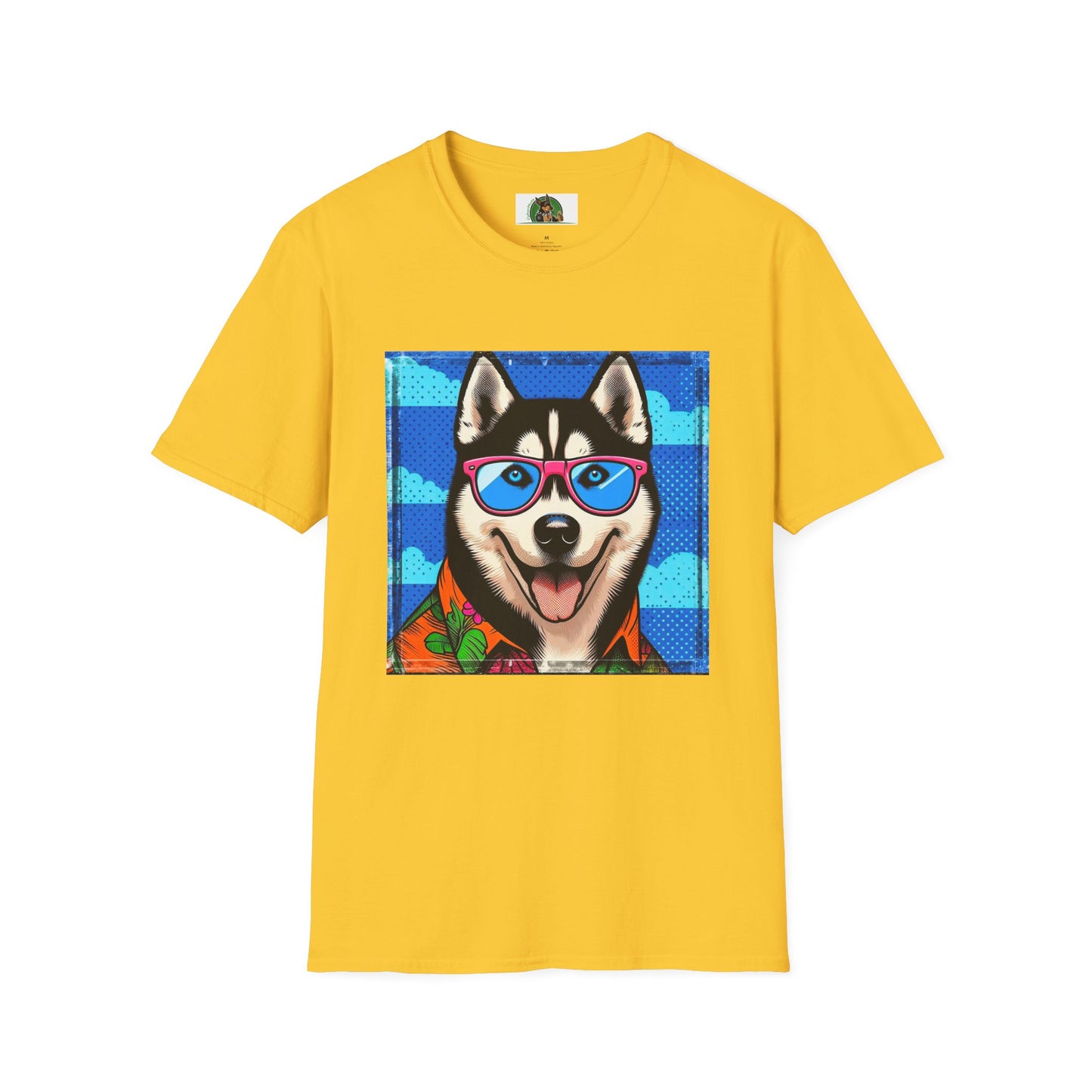 Husky T-Shirt Printify S Daisy 