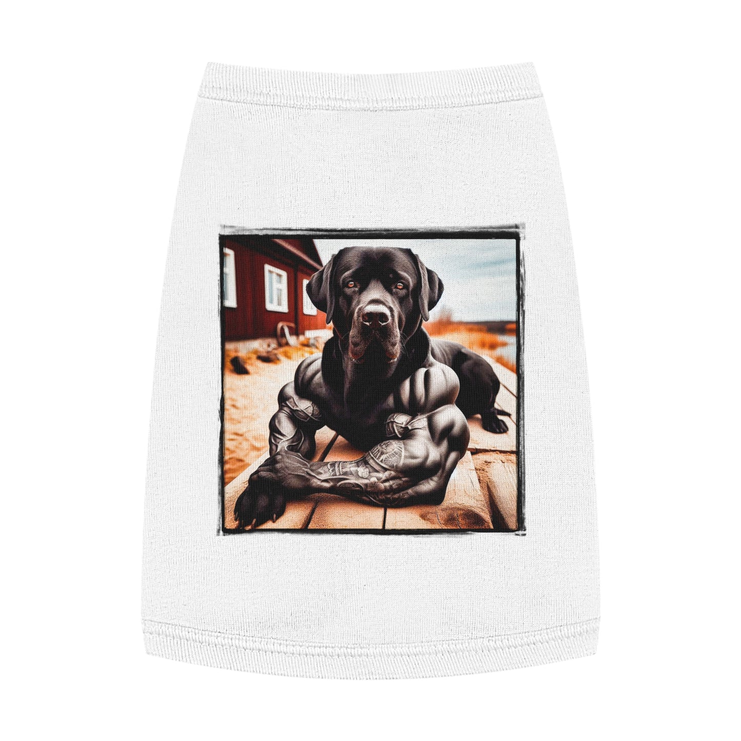 Pet Tank Top Labrador Retriever Pets Printify   