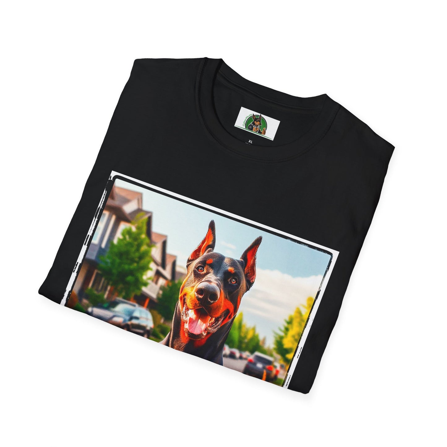 Doberman T-Shirt Printify   