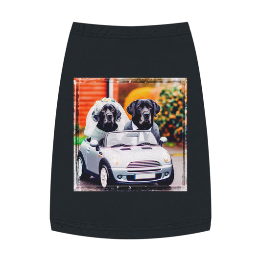 Labrador Retriever married couple shirt Pets Printify M Black