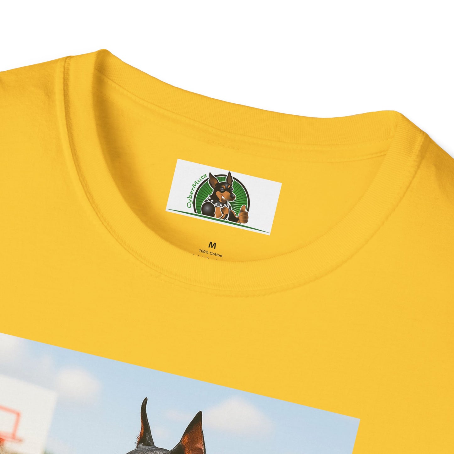 Basketball Doberman Sports T-Shirt