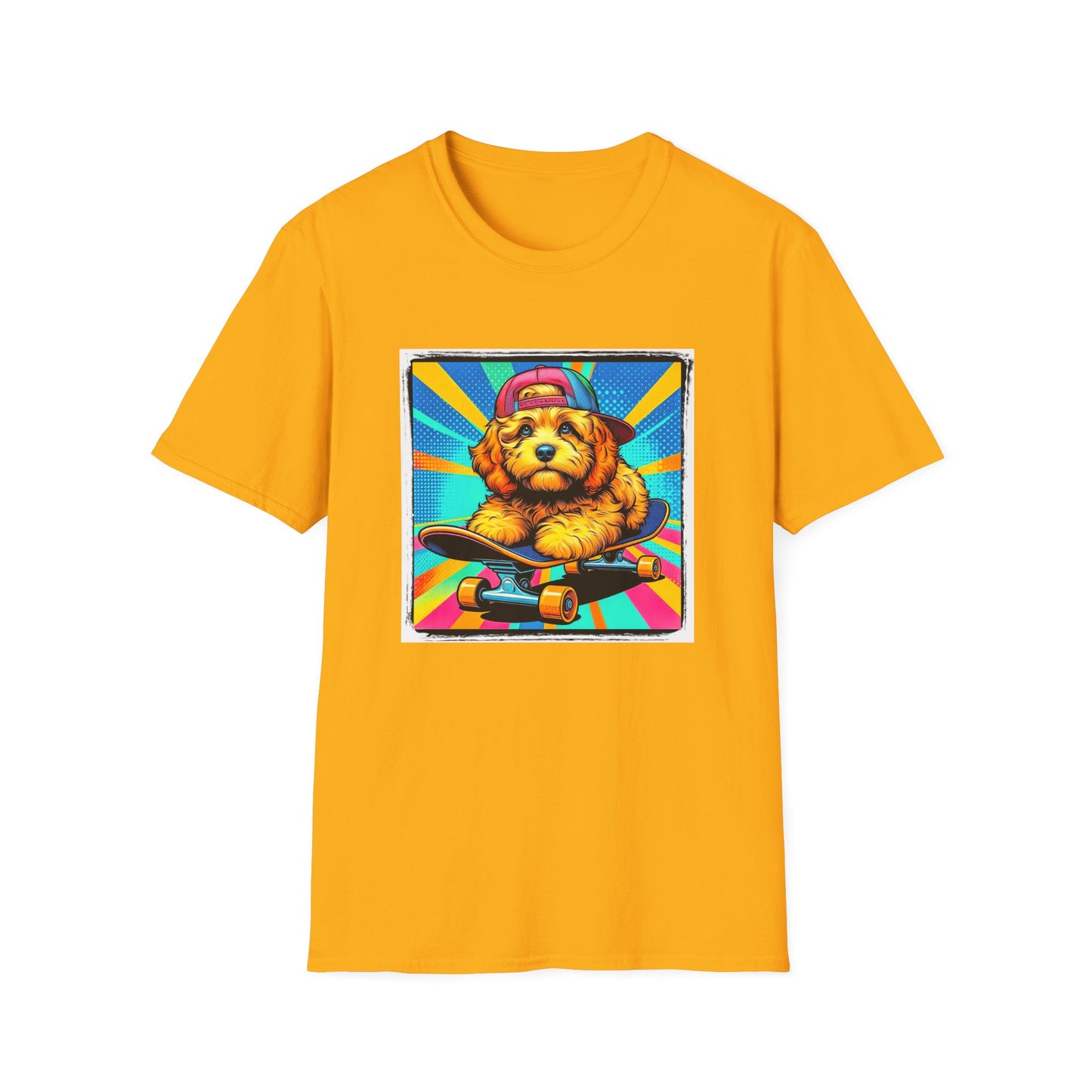 CockerPoo T-Shirt Printify S Gold