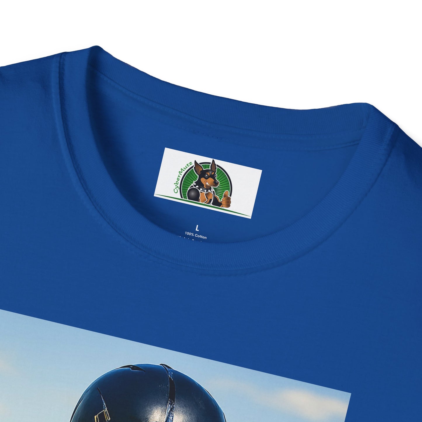 Football Doberman Sports T-Shirt T-Shirt Printify