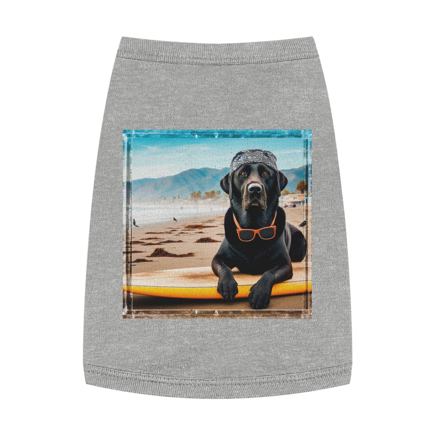 Pet Tank Top Labrador Retriever Pets Printify M Heather 