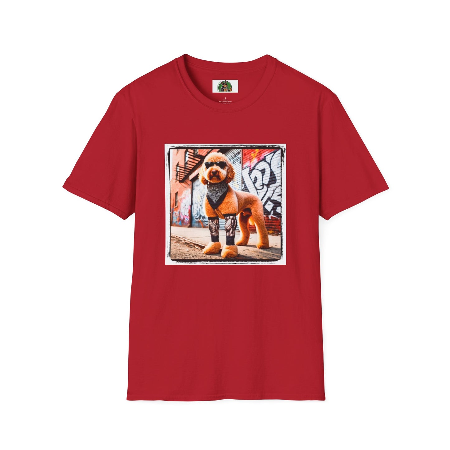 Shepadoodle T-Shirt Printify S Cherry Red 