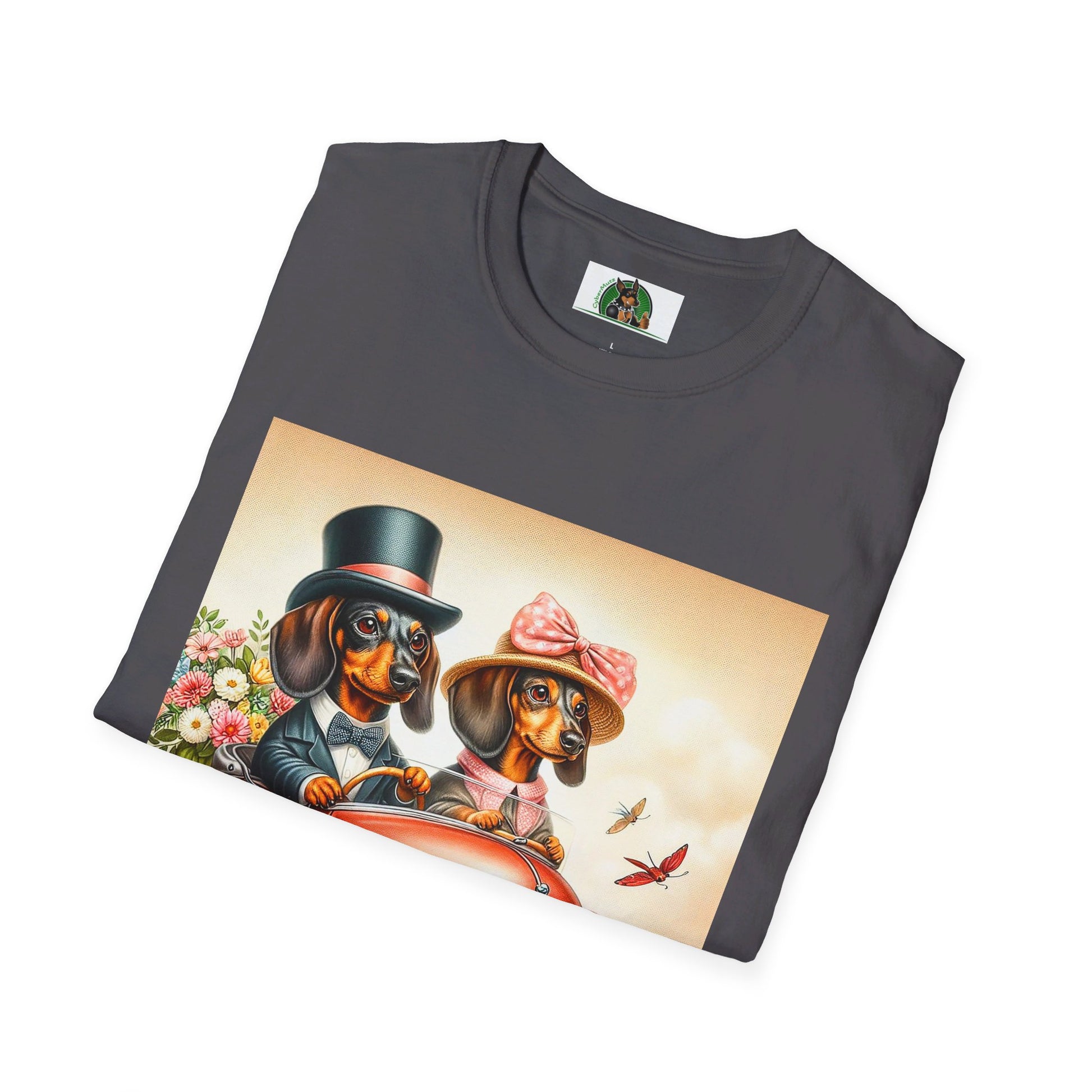 Wacky Dachshund T-Shirt Printify   