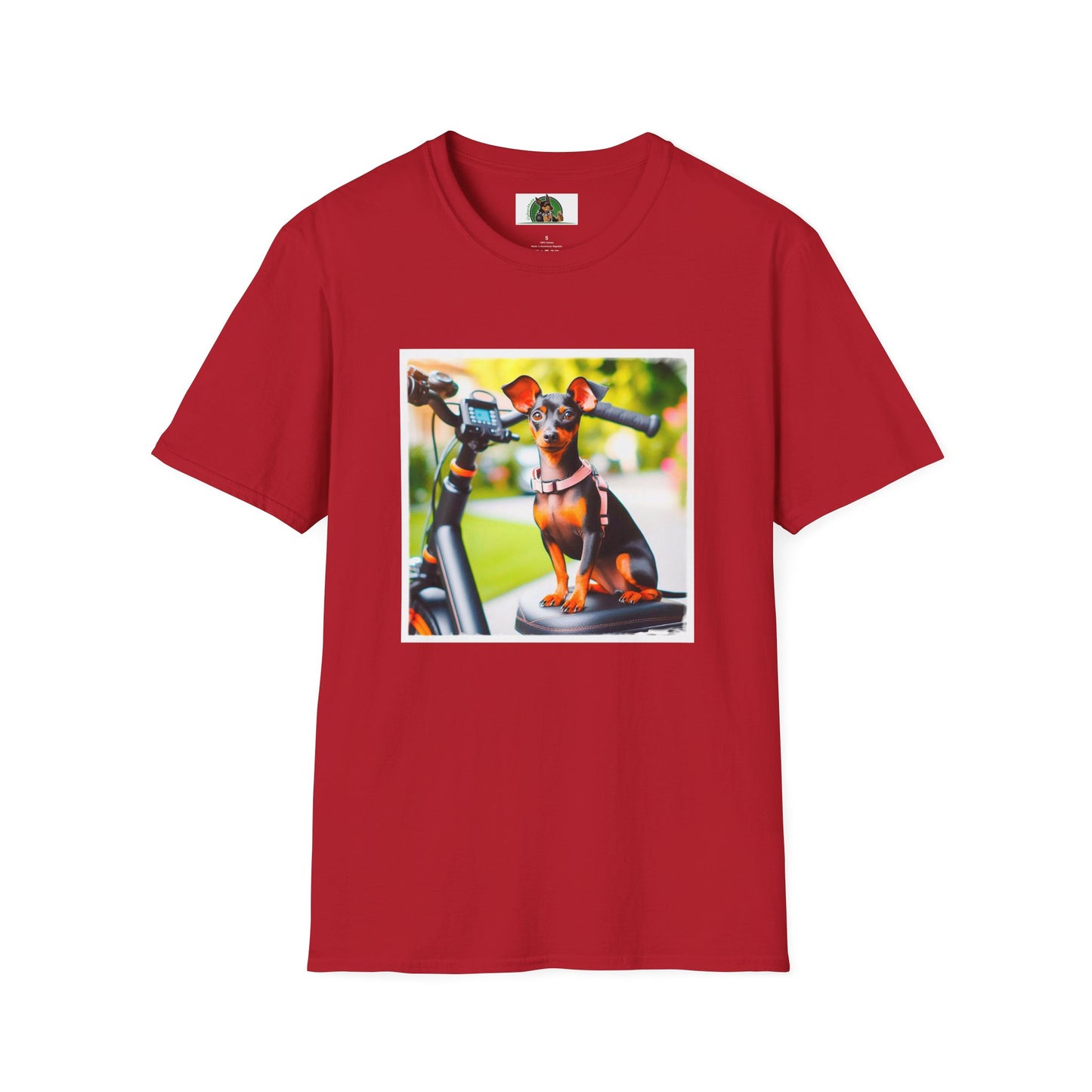 Min Pin T-Shirt T-Shirt Printify S Cherry Red 