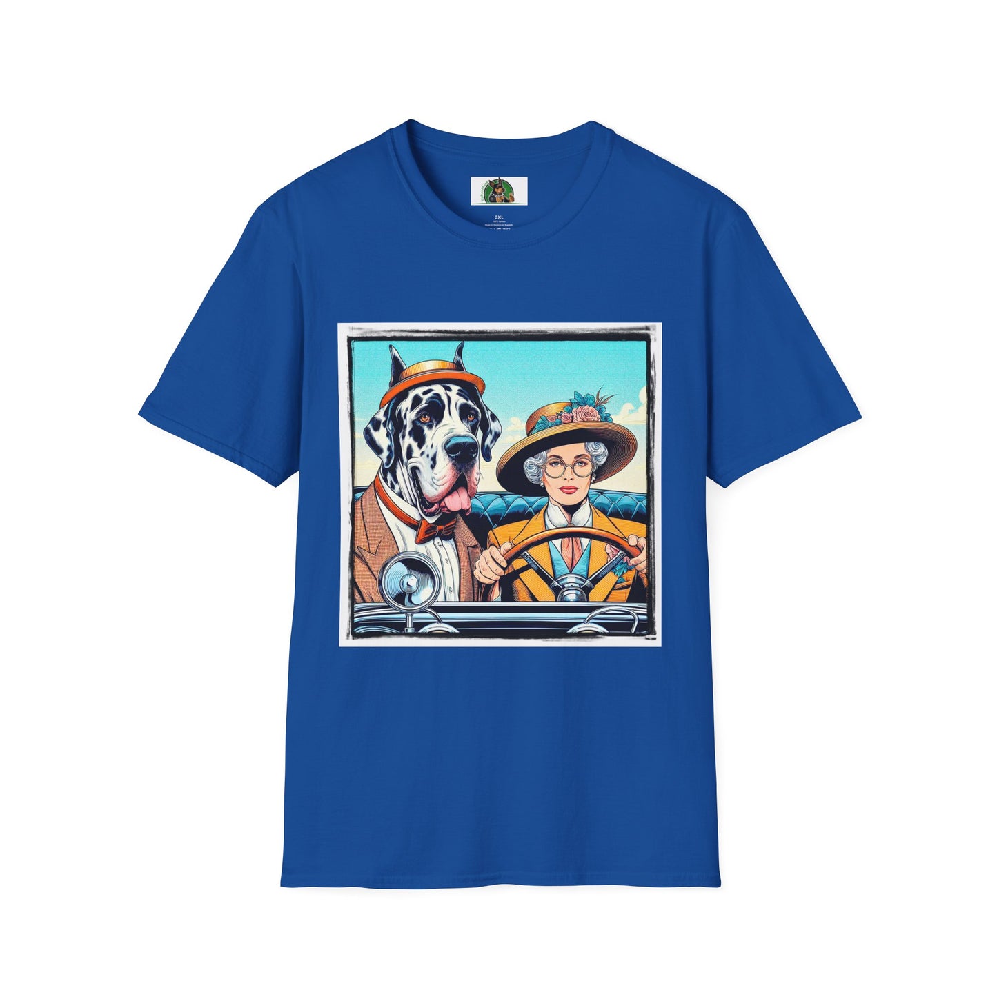 Great Dane T-Shirt Printify XS Royal