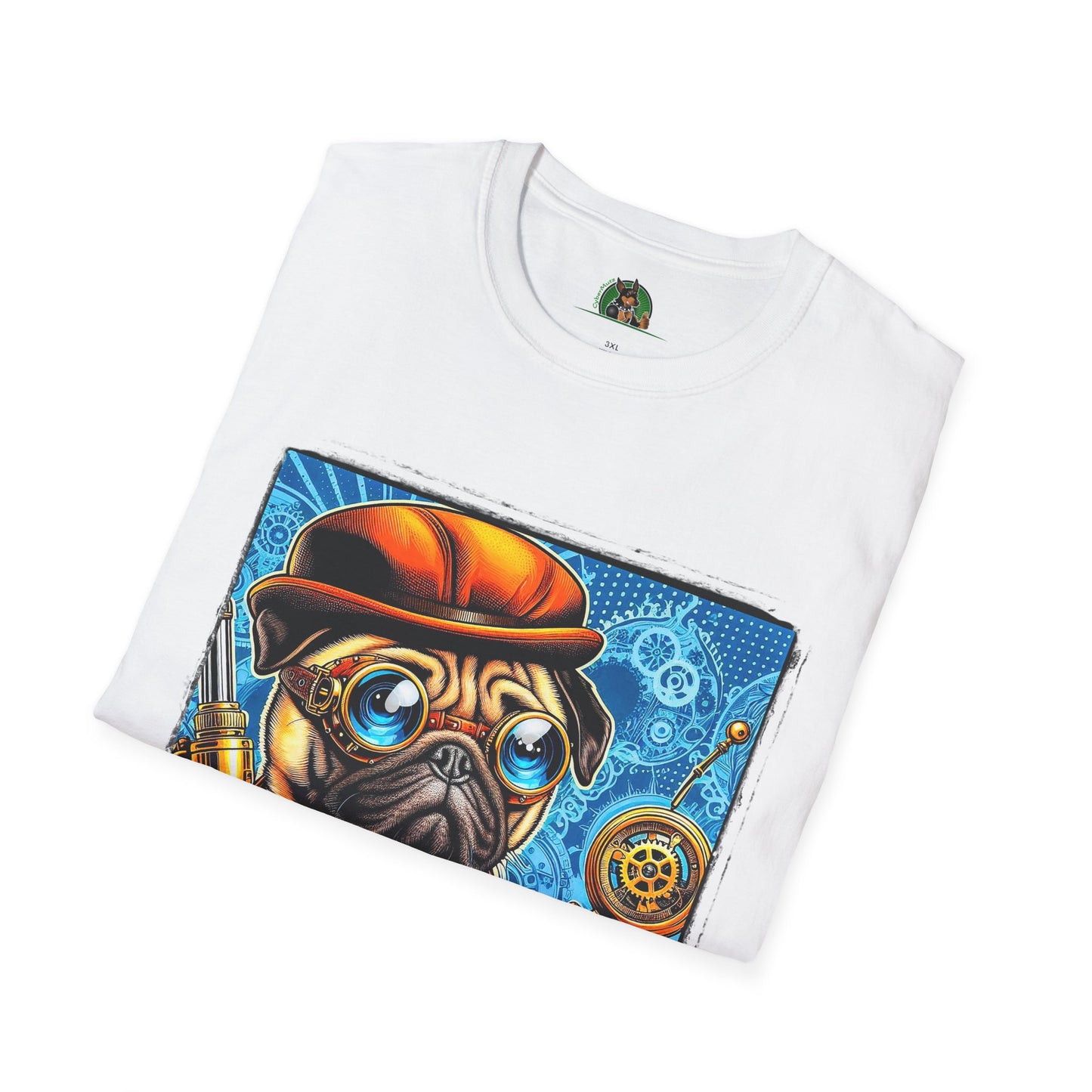 Pugs T-Shirt Printify   