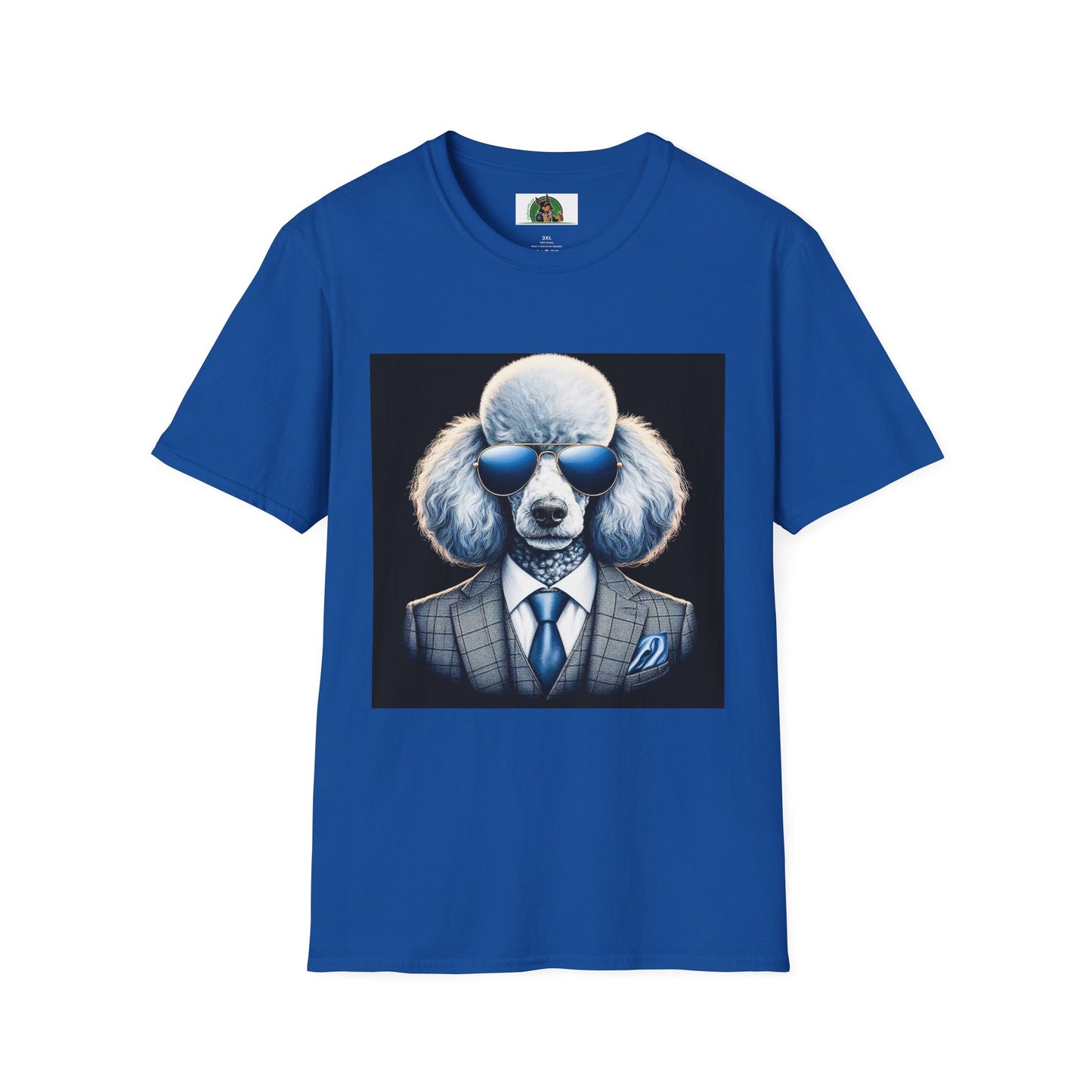 Poodle T-Shirt Printify XS Royal