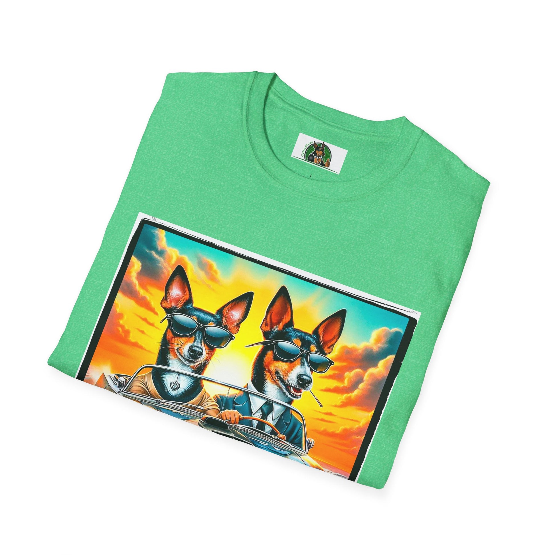 Wacky Rat Terrier T-Shirt T-Shirt Printify   