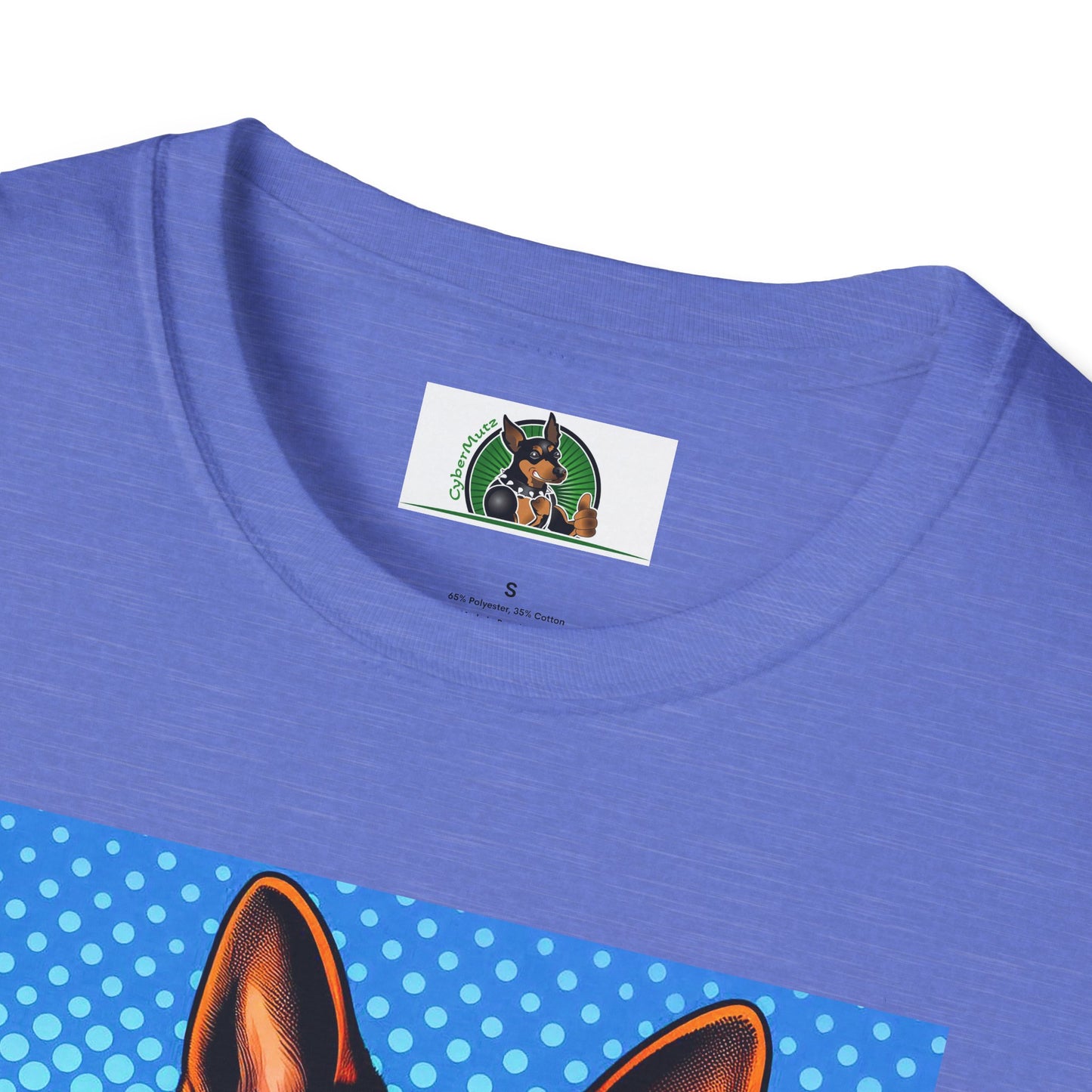 German Shepherd. Colorful cutie shirt