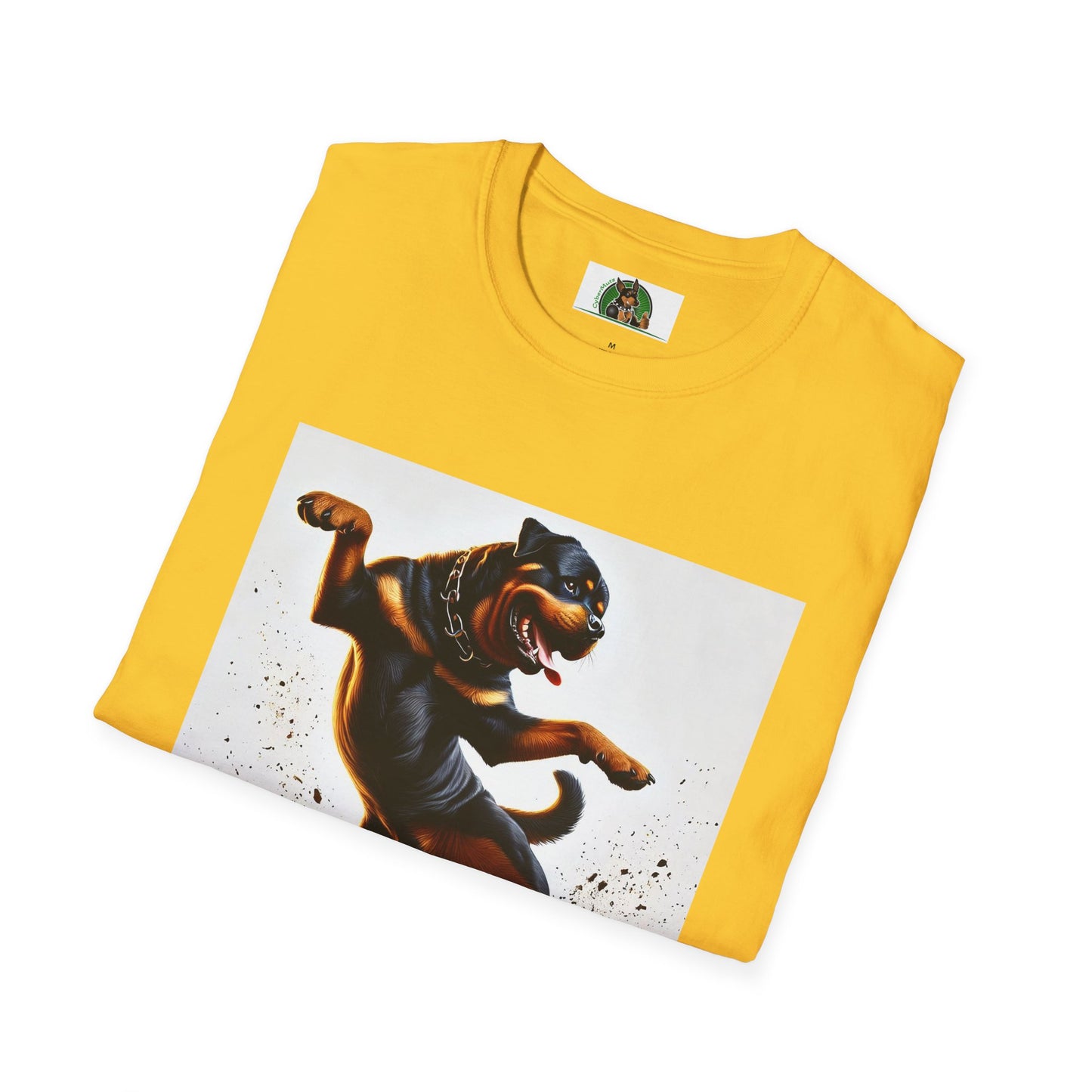 Dancing Rottweiler T-Shirt for Dog Lovers