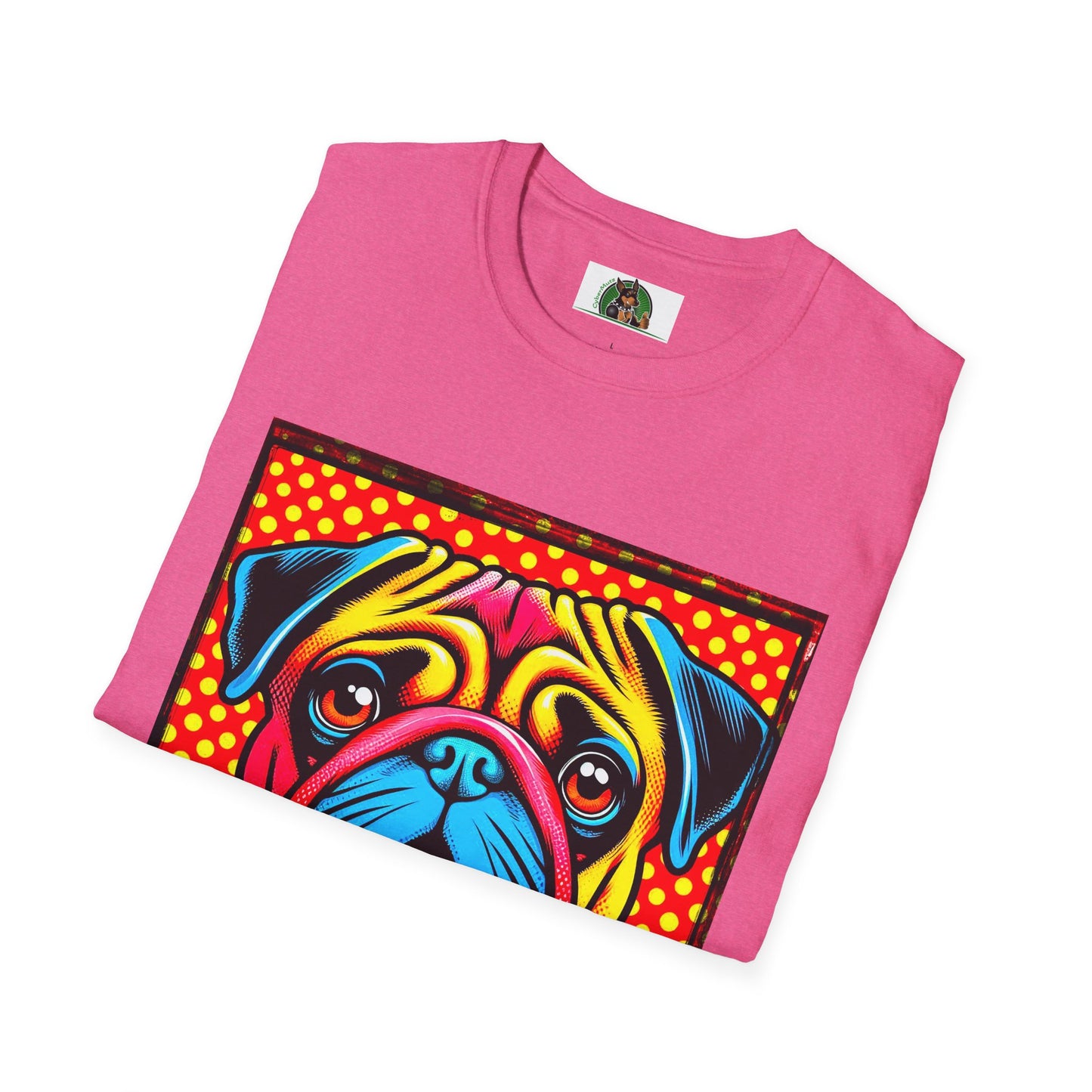 Pugs T-Shirt Printify   