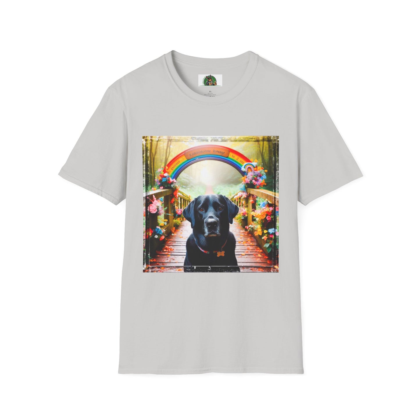 Labrador Retriever T-Shirt Printify S Ice Grey 