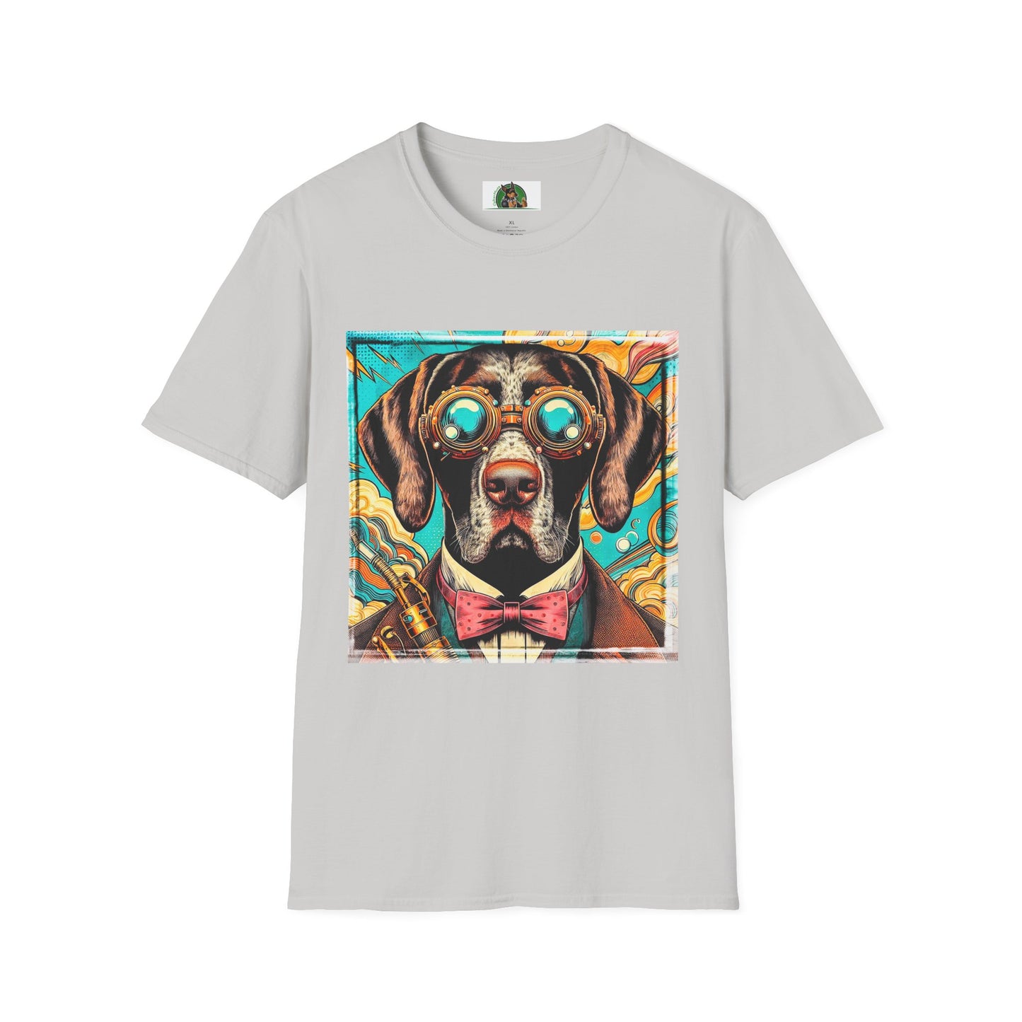 German Shorthaired Pointer T-Shirt Printify S Ice Grey 