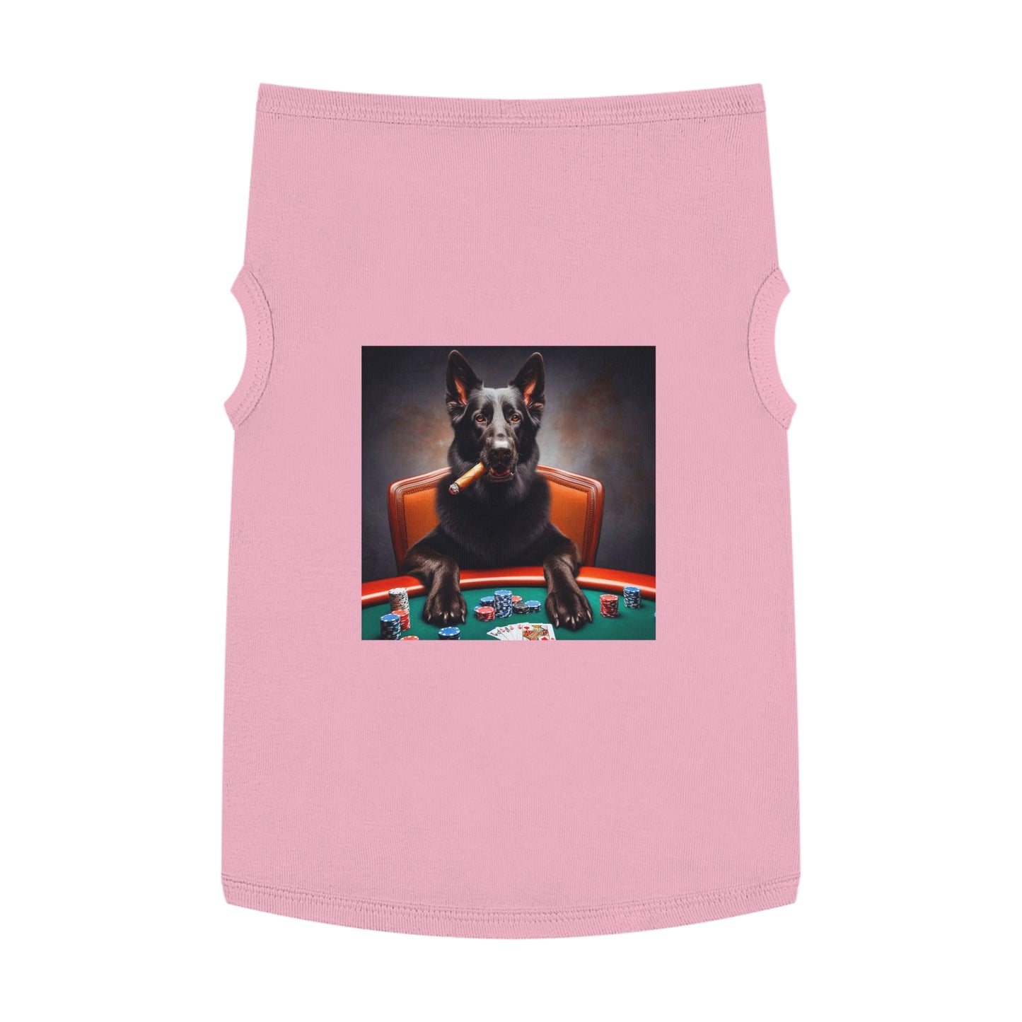 Pet Tank Top German Shepherd Pets Printify XL Pink 