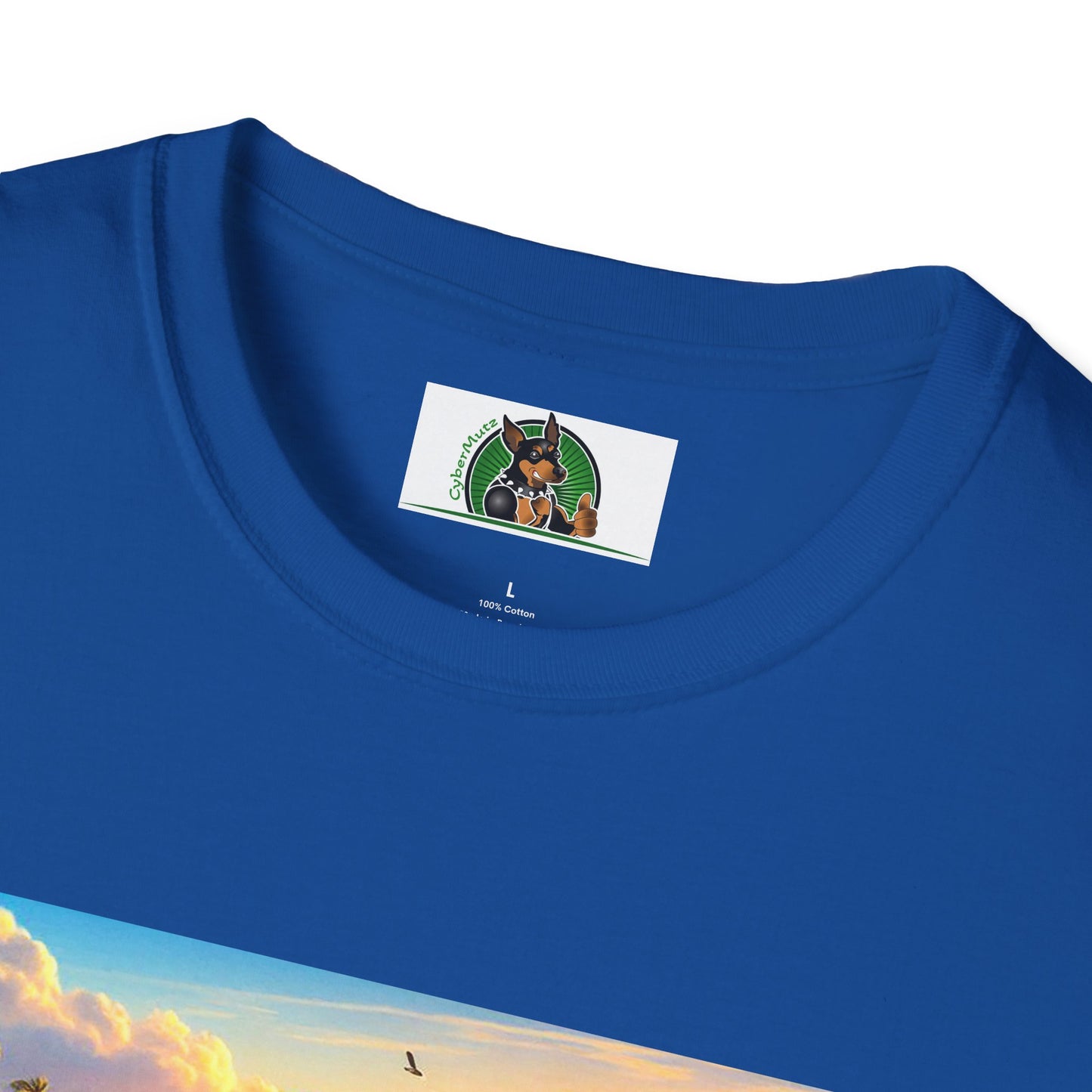 Jack Russell Boogie Boarding T-Shirt Printify