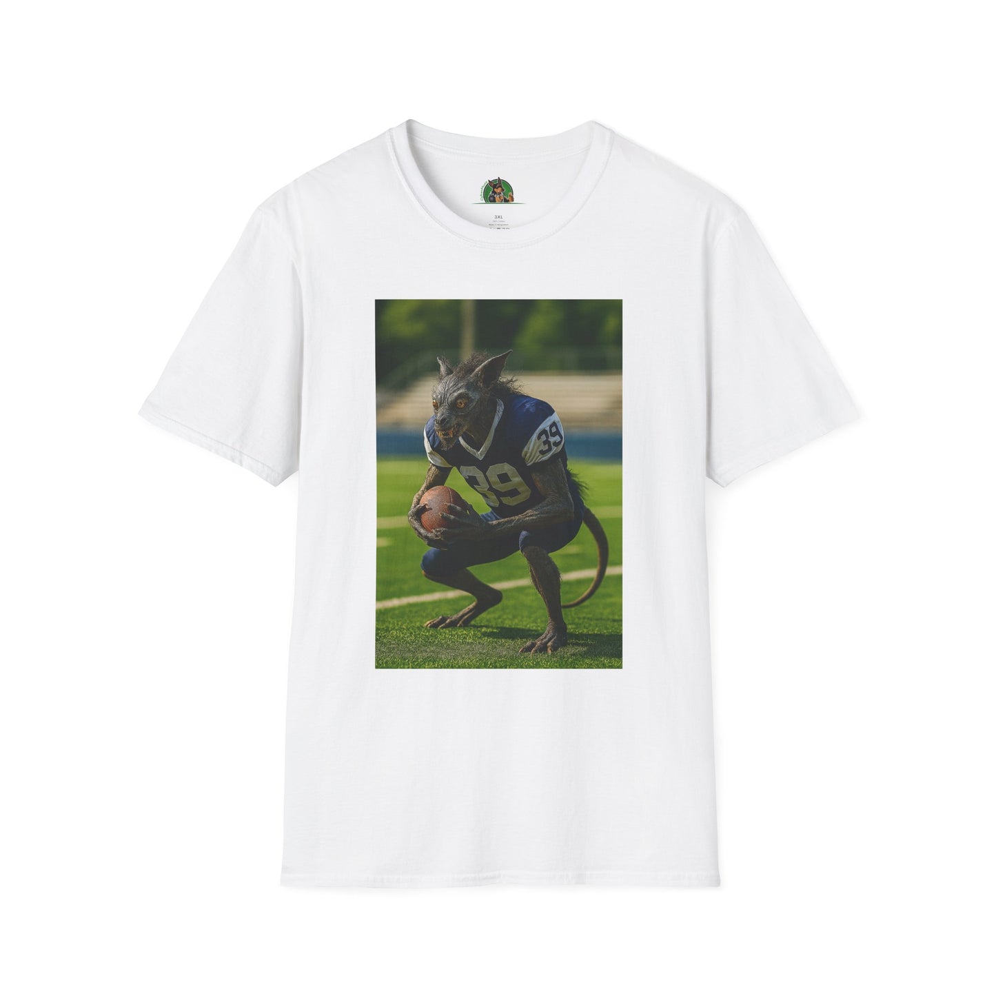 Chupacabra Sports T-Shirt Football T-Shirt Printify White XS