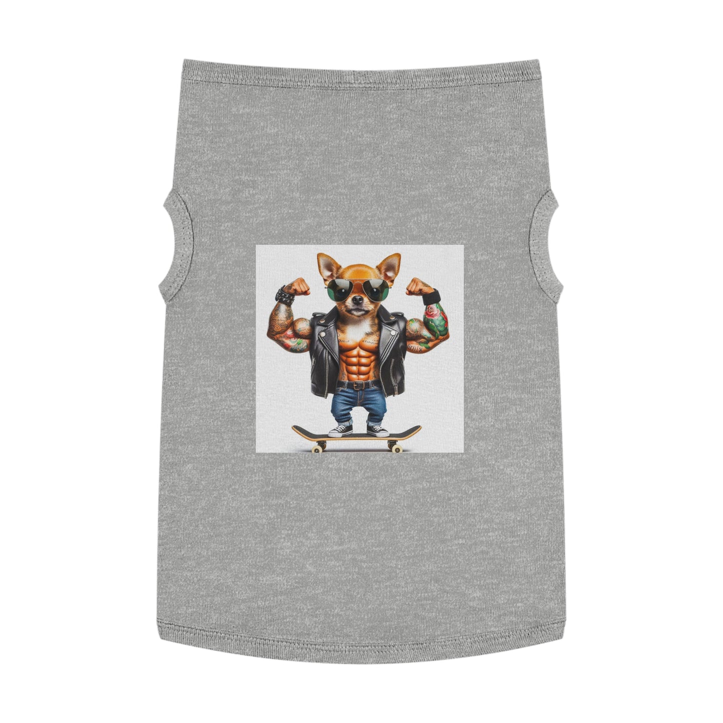 Pet Tank Top Chihuahua Pets Printify XL Heather