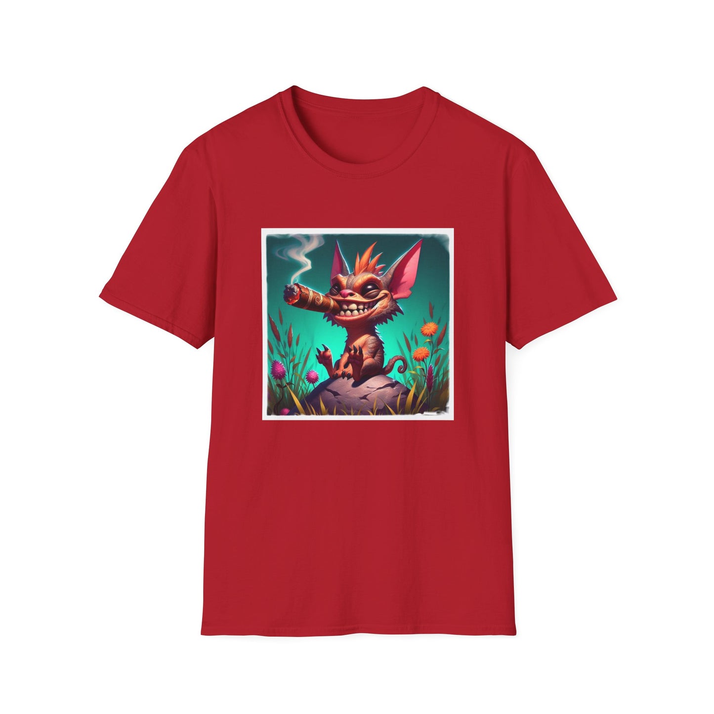 Chupacabra T-Shirt Printify S Cherry Red 