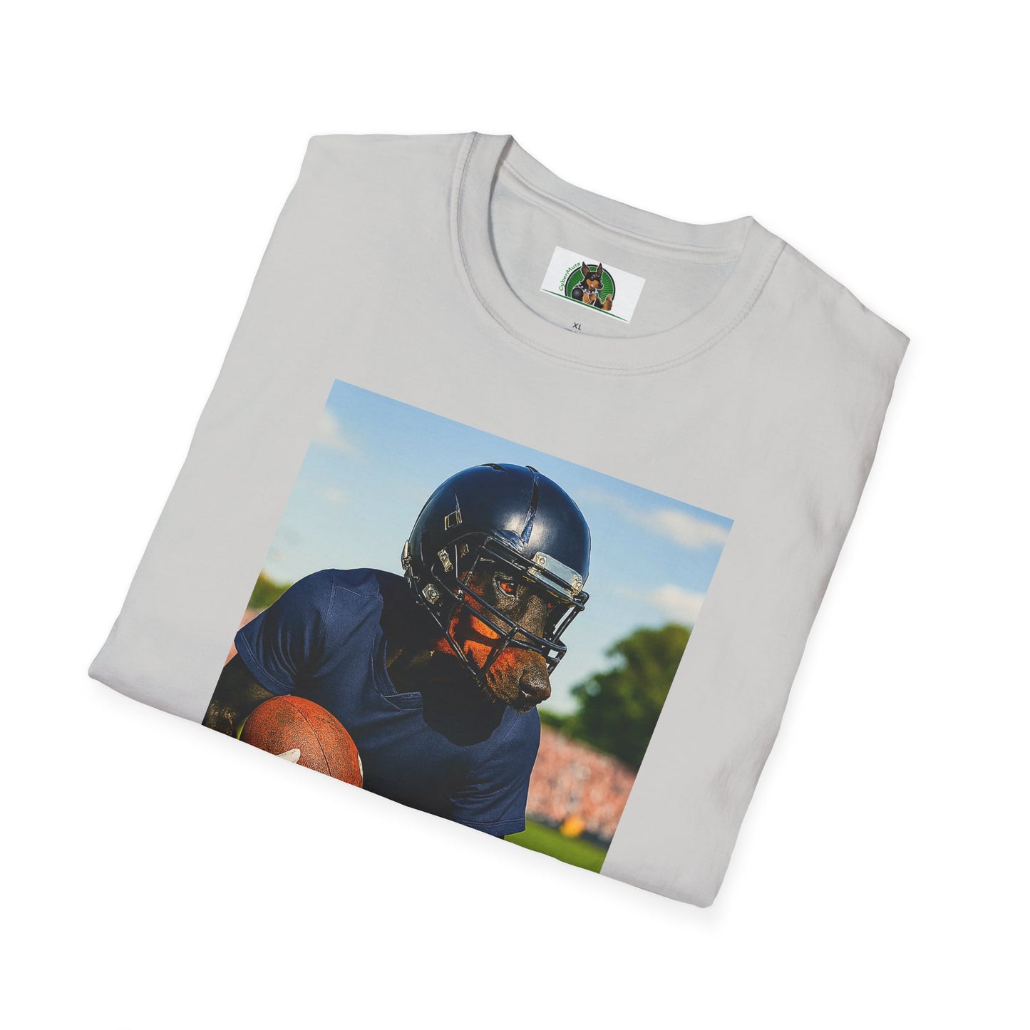 Football Doberman Sports T-Shirt