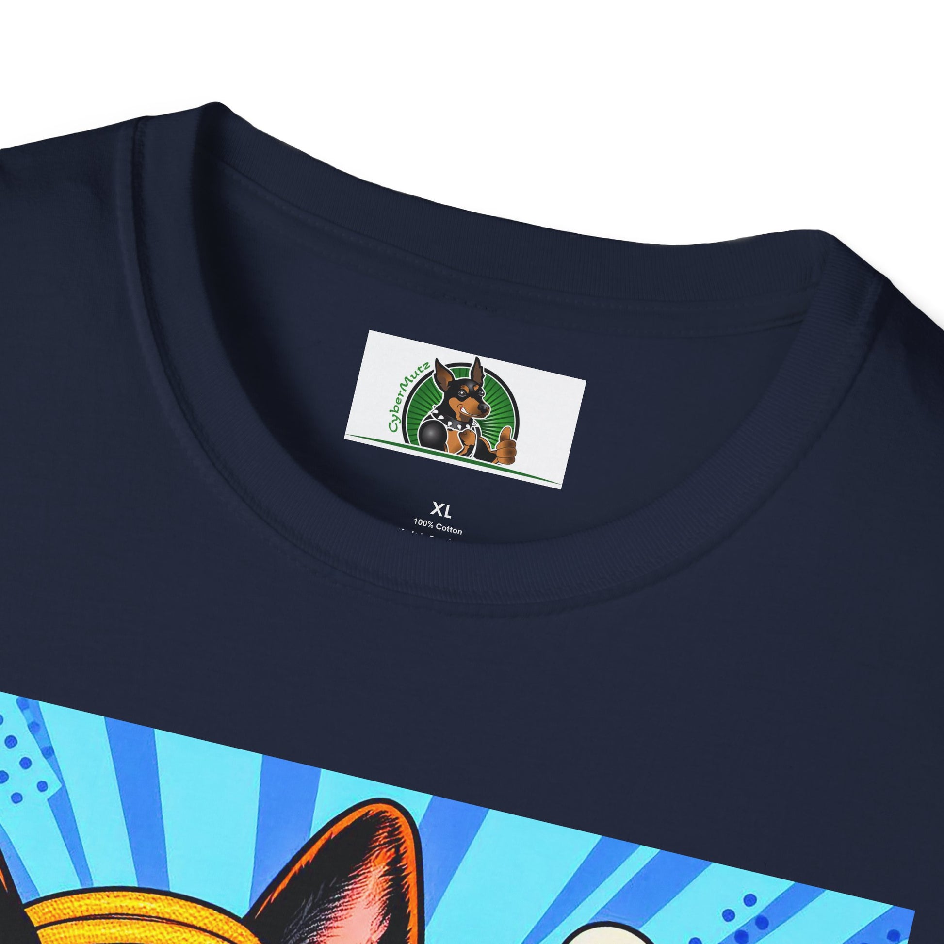 German Shepherd beach puppy shirt T-Shirt Printify