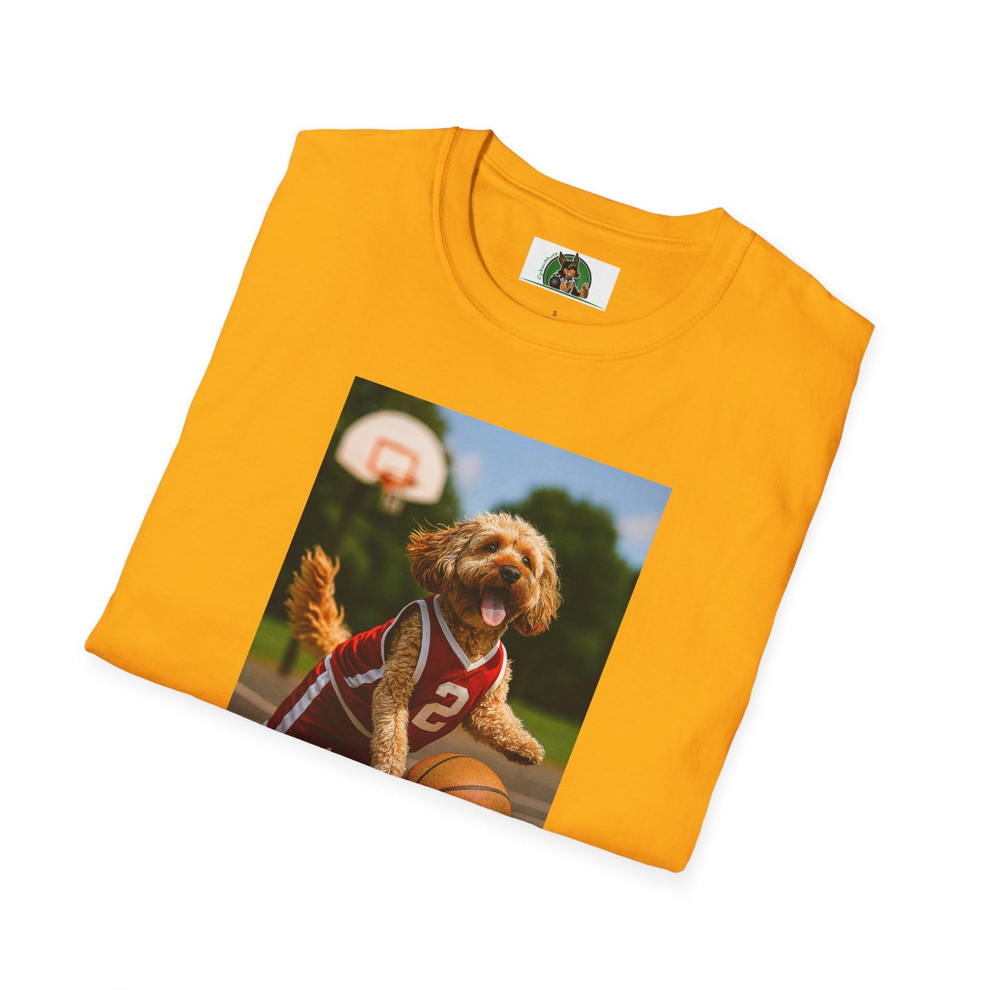 Sports Cockerpoo Basketball T-Shirt