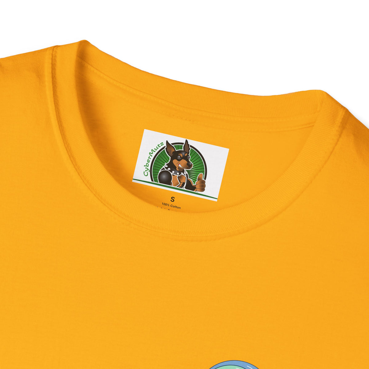 Dalmatian surf day t shirt Back Design