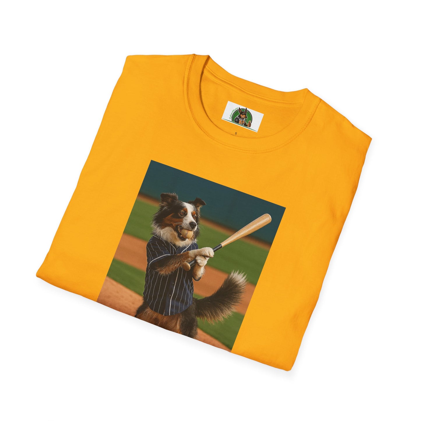 Sports Baseball Australian Shepherd Unisex T-Shirt