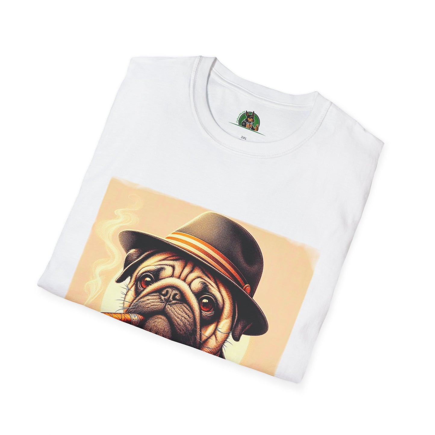 Pugs T-Shirt Printify   