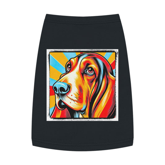 Pet Tank Top Basset Hound Pets Printify M Black