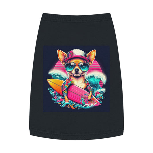 Pet Tank Top Chihuahua Pets Printify M Black