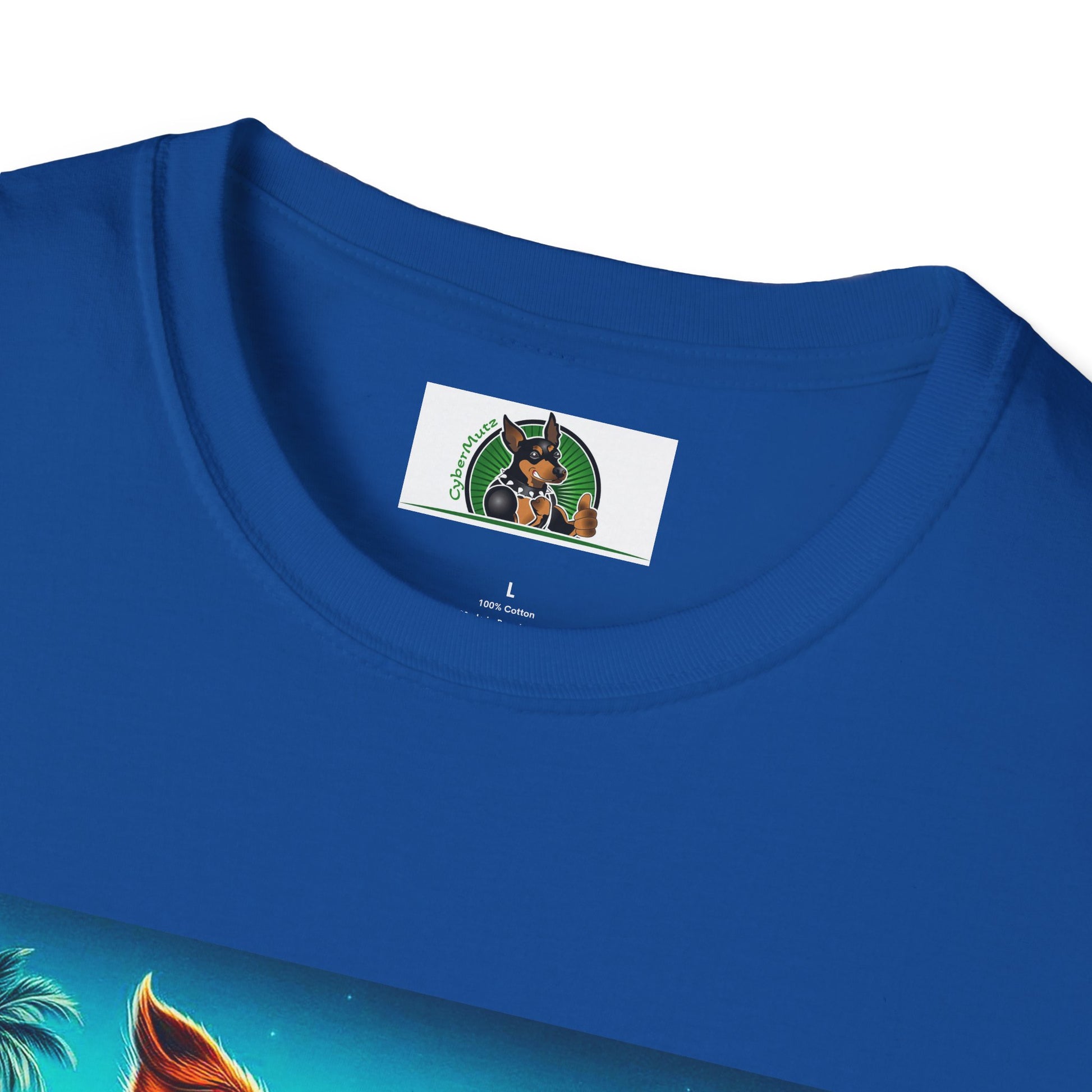 Jack Russell Surfer W/Shades T-Shirt Printify