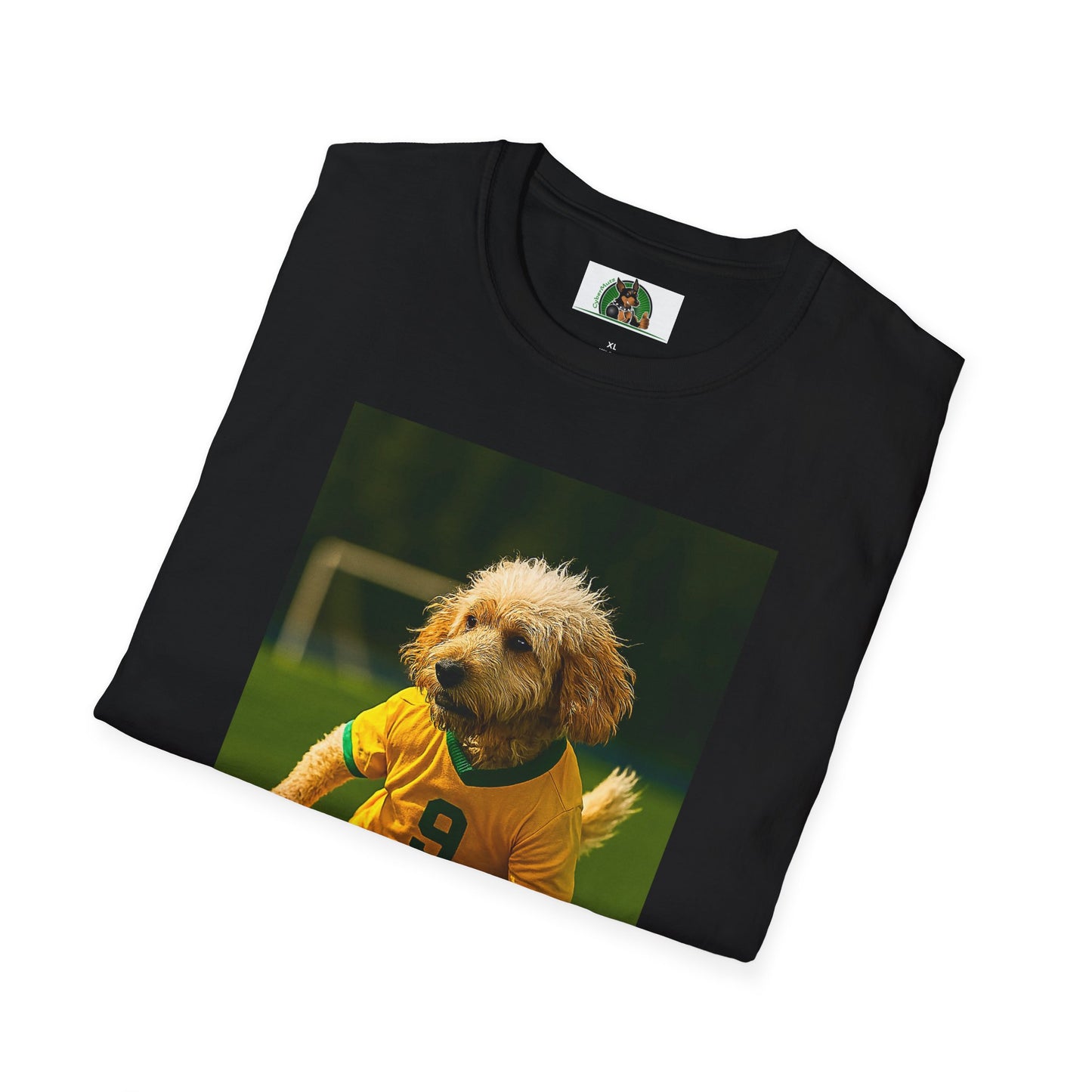 Sports Cockerpoo Soccer T-Shirt T-Shirt Printify