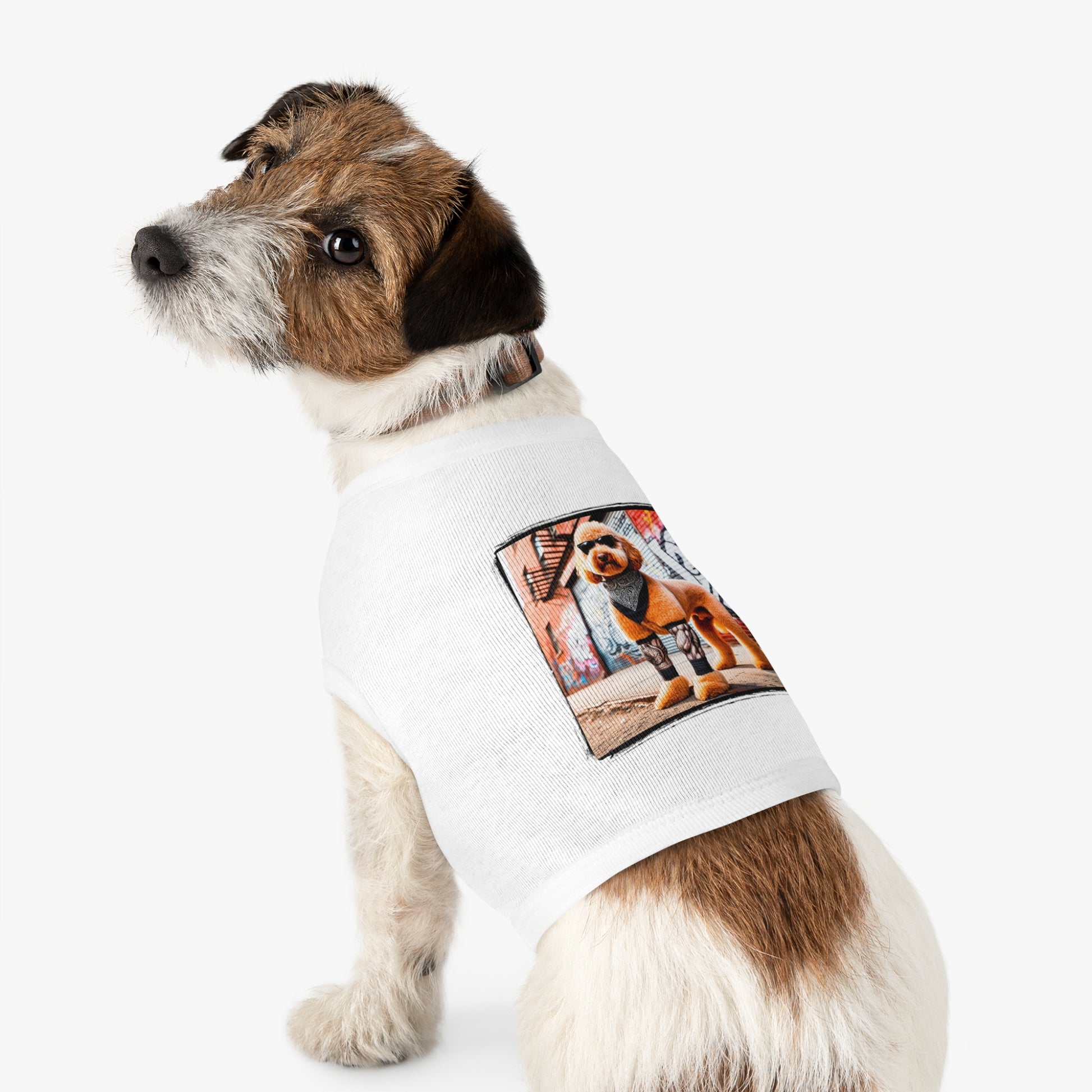 Pet Tank Top Sheepadoodle Pets Printify   