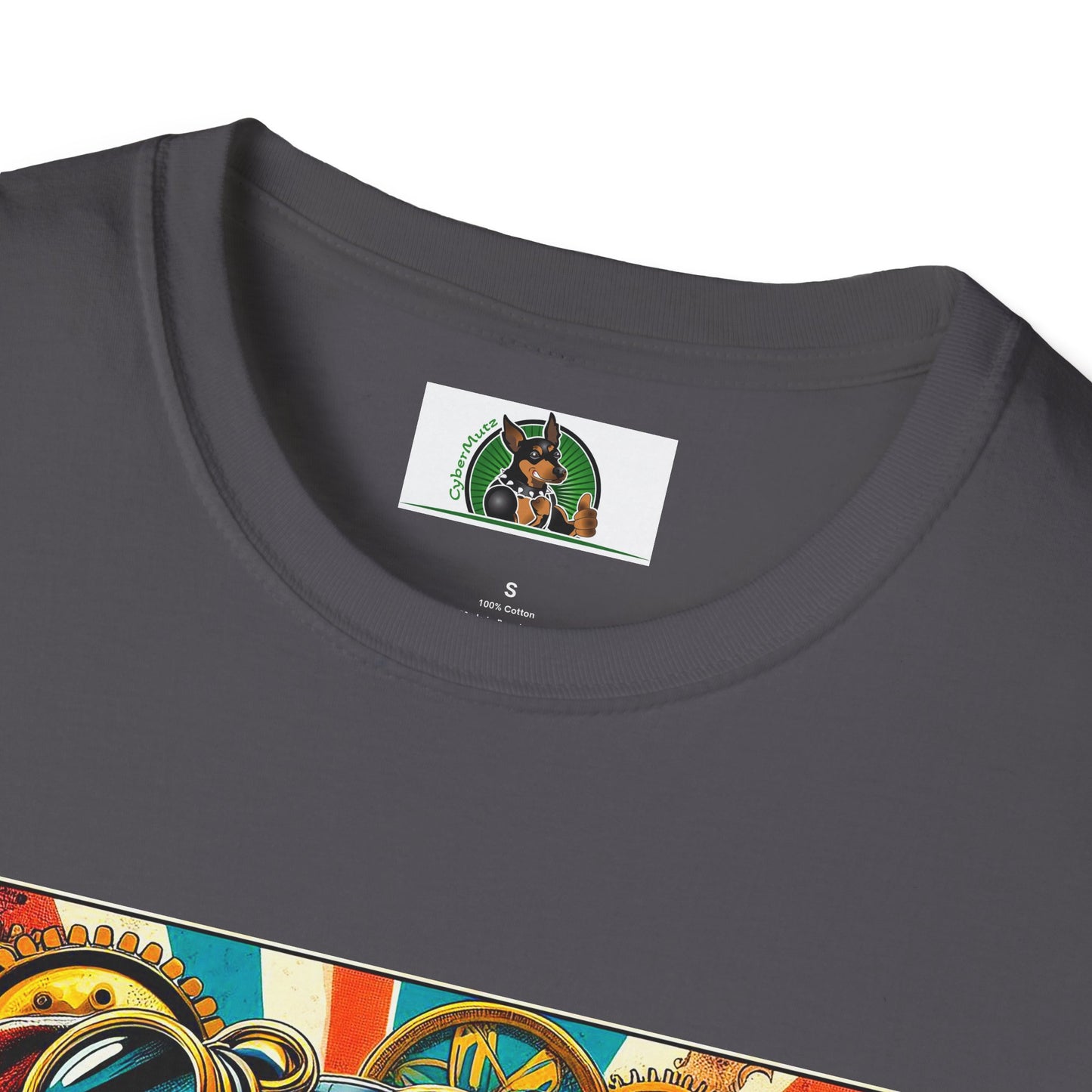 Jack Russell Steampunk T-Shirt Printify