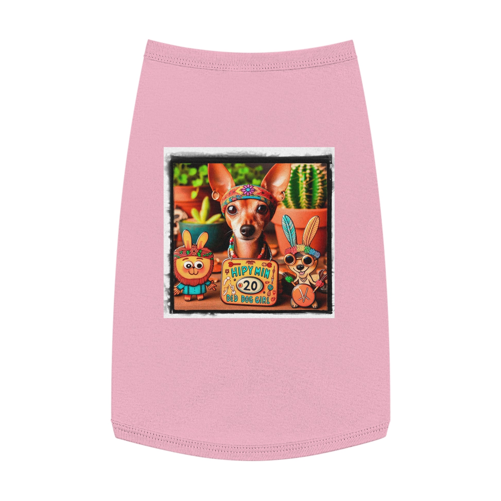 Dog Tank Top - Min Pin Tank Tops Pets Printify   