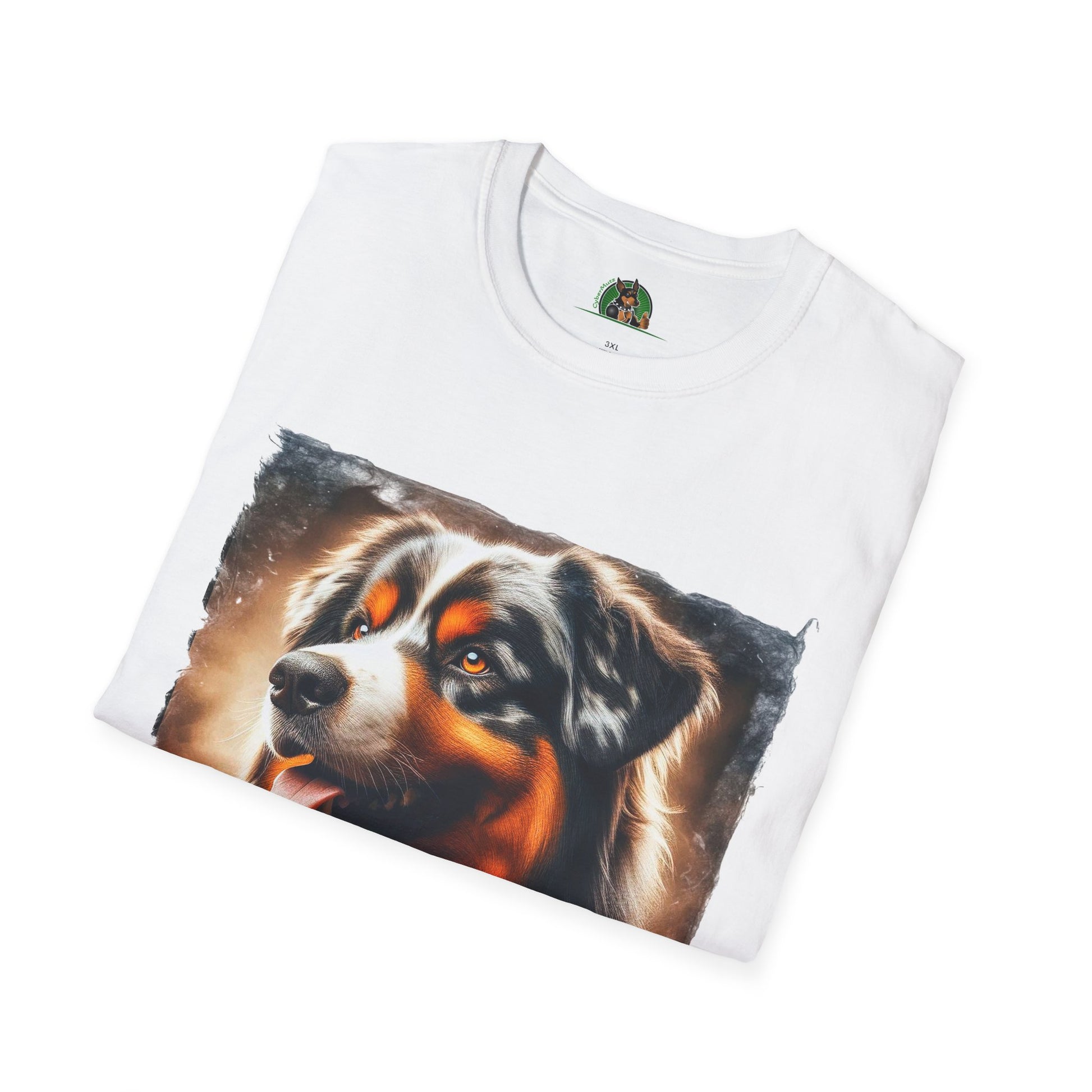 Australian Shepherd Profile Pic T-Shirt Printify