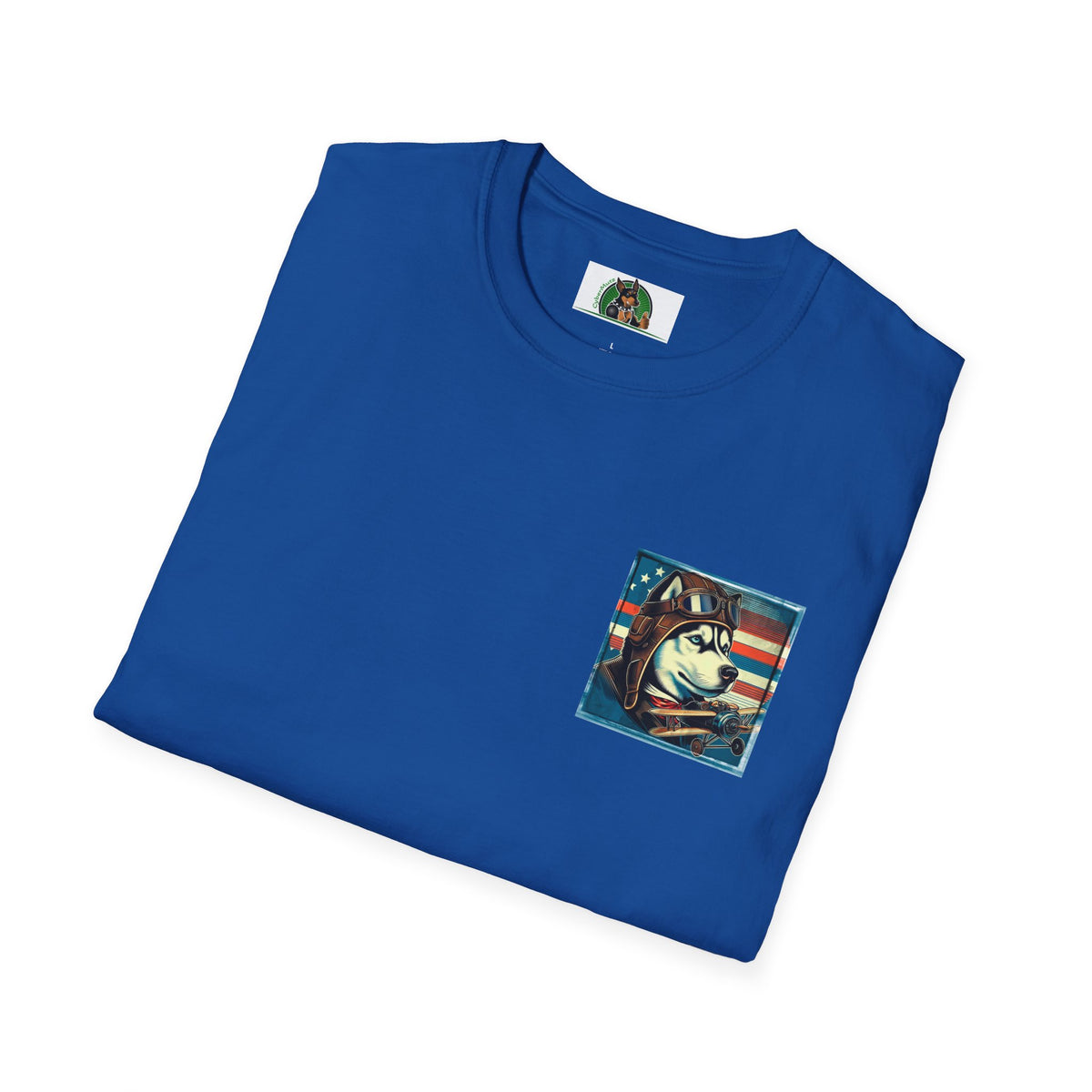Husky hero shirt Back Design