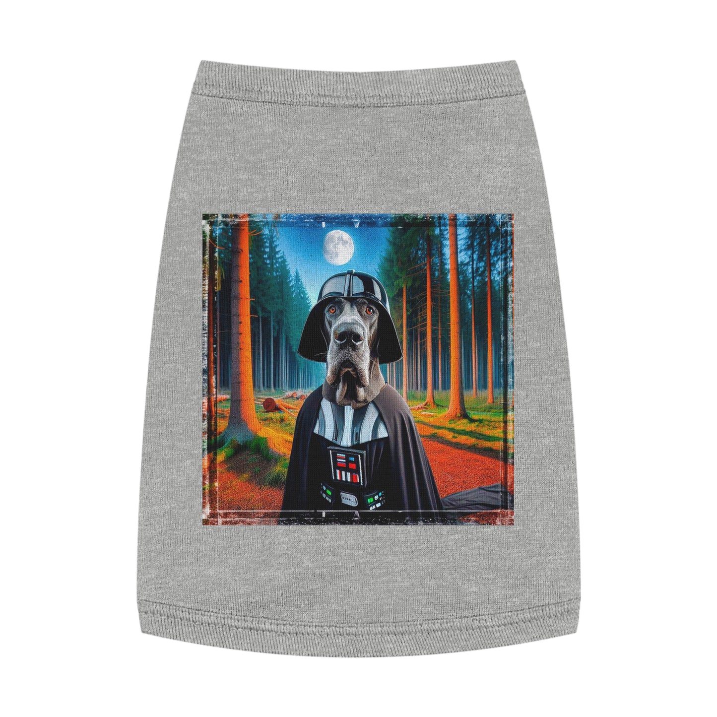 Pet Tank Top Great Dane Pets Printify M Heather 