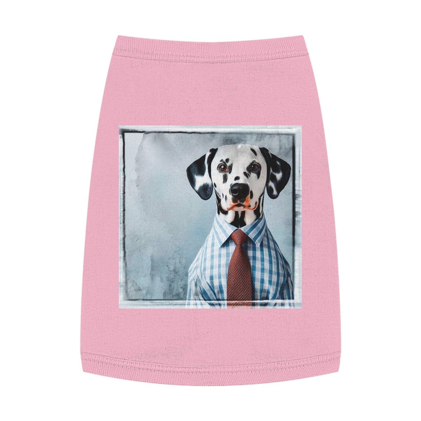 Pet Tank Top Dalmatian Pets Printify M Pink 