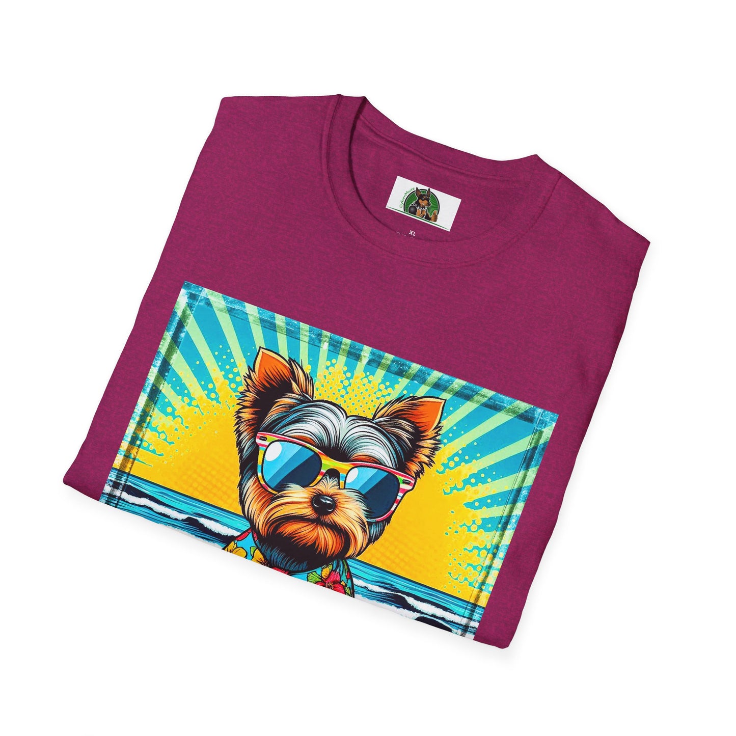 Yorkie pop art cutie shirt